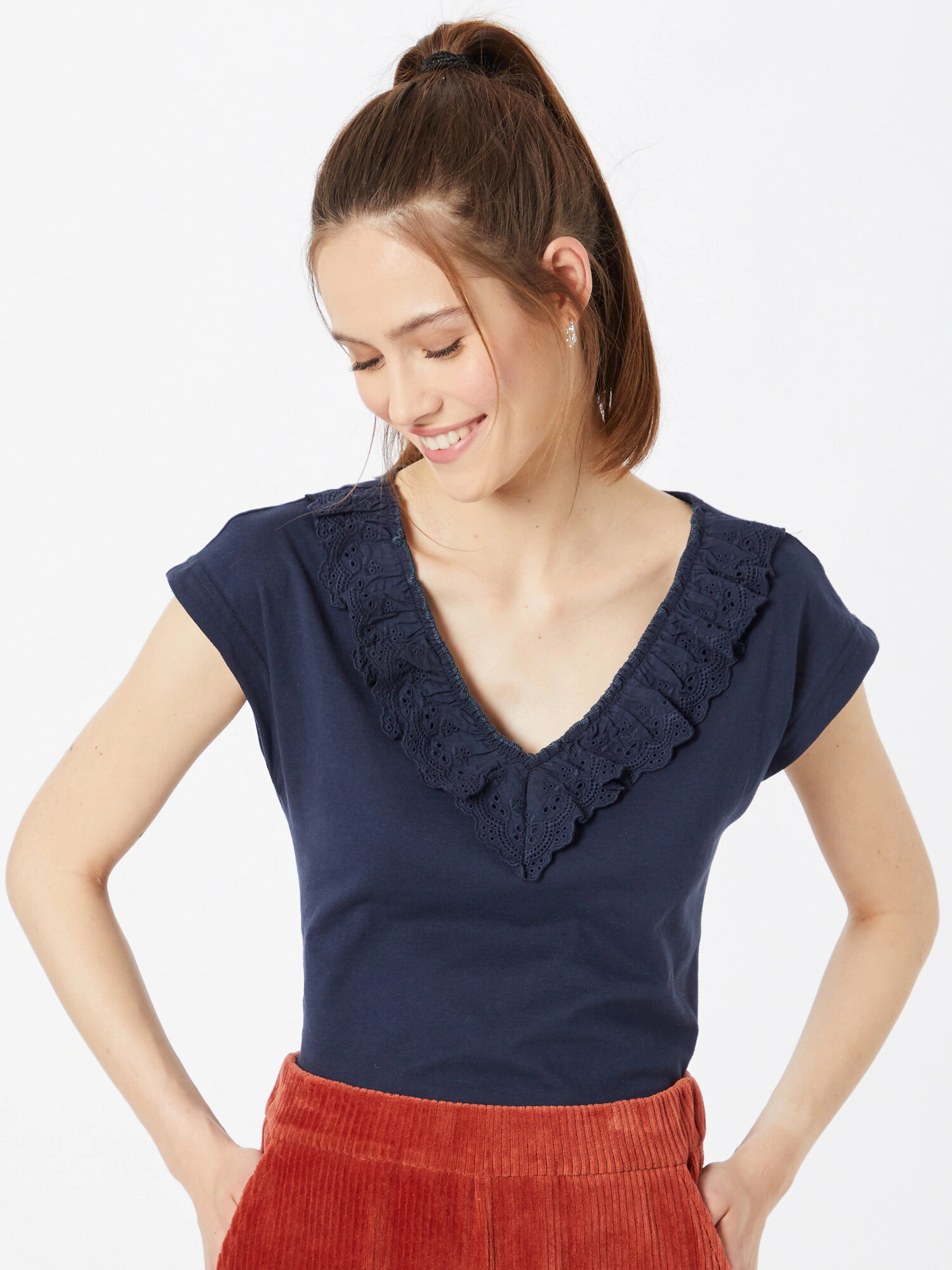 Molly BRACKEN Tricou bleumarin - Pled.ro