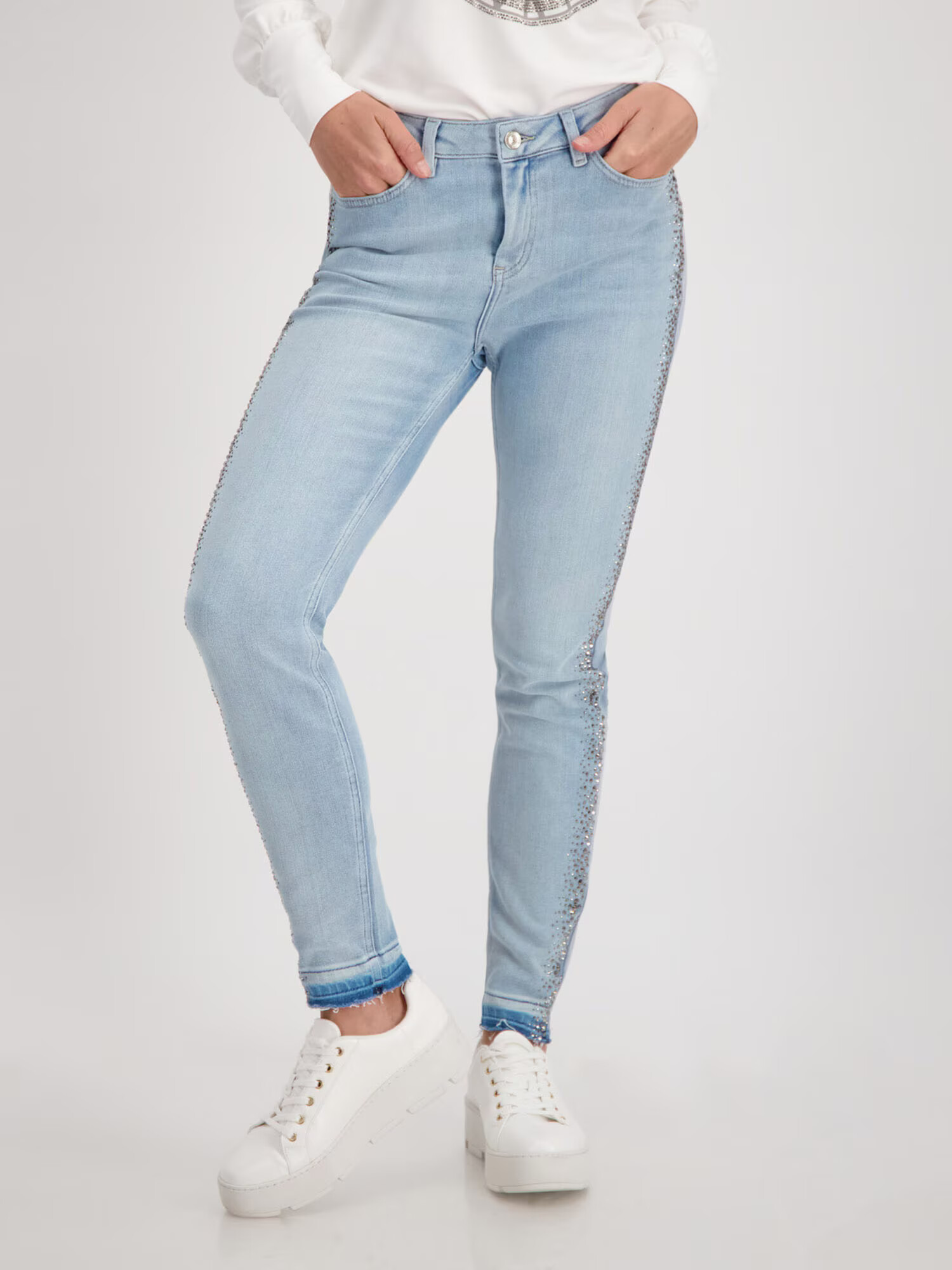 monari Jeans albastru denim - Pled.ro