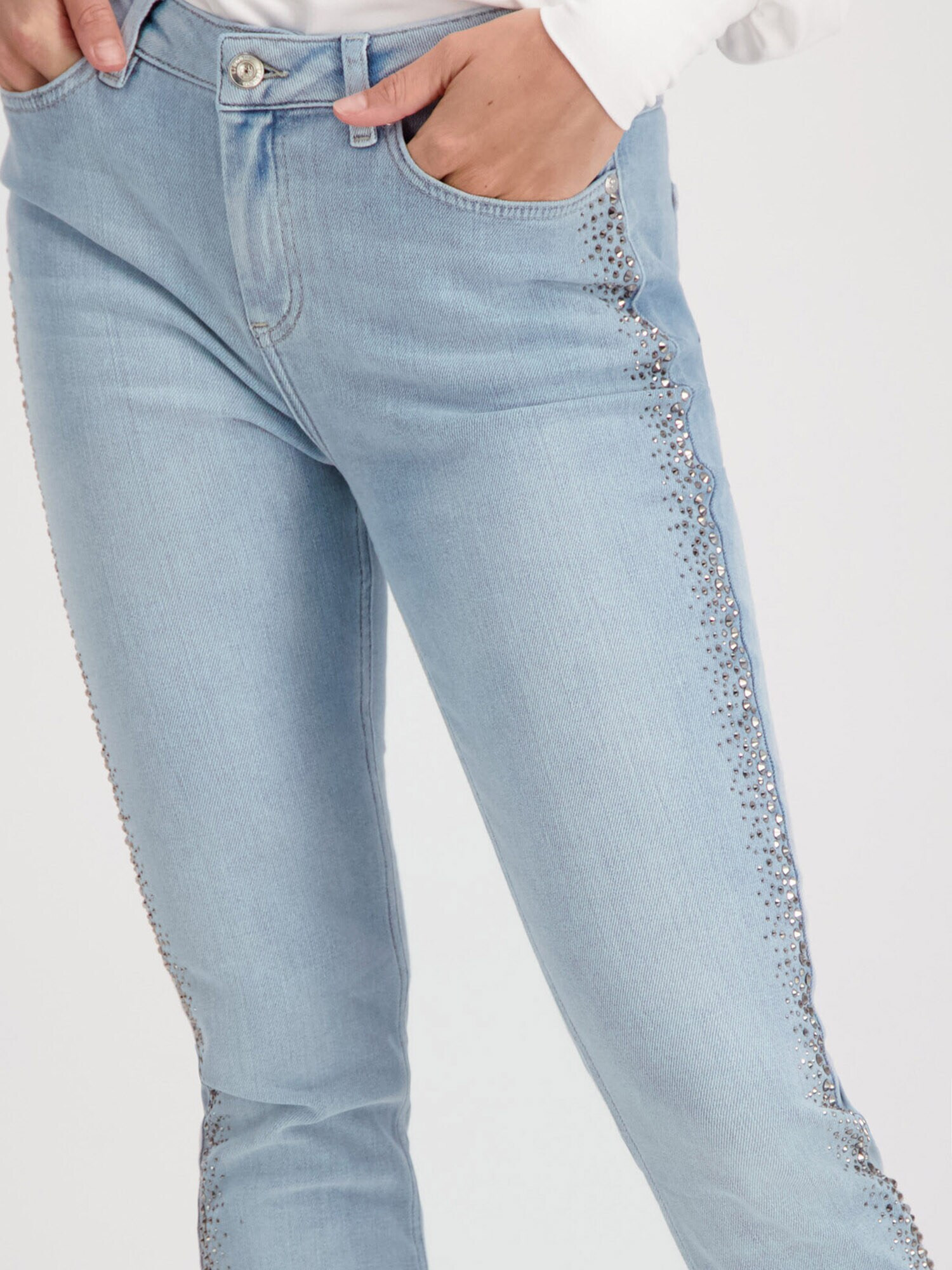 monari Jeans albastru denim - Pled.ro