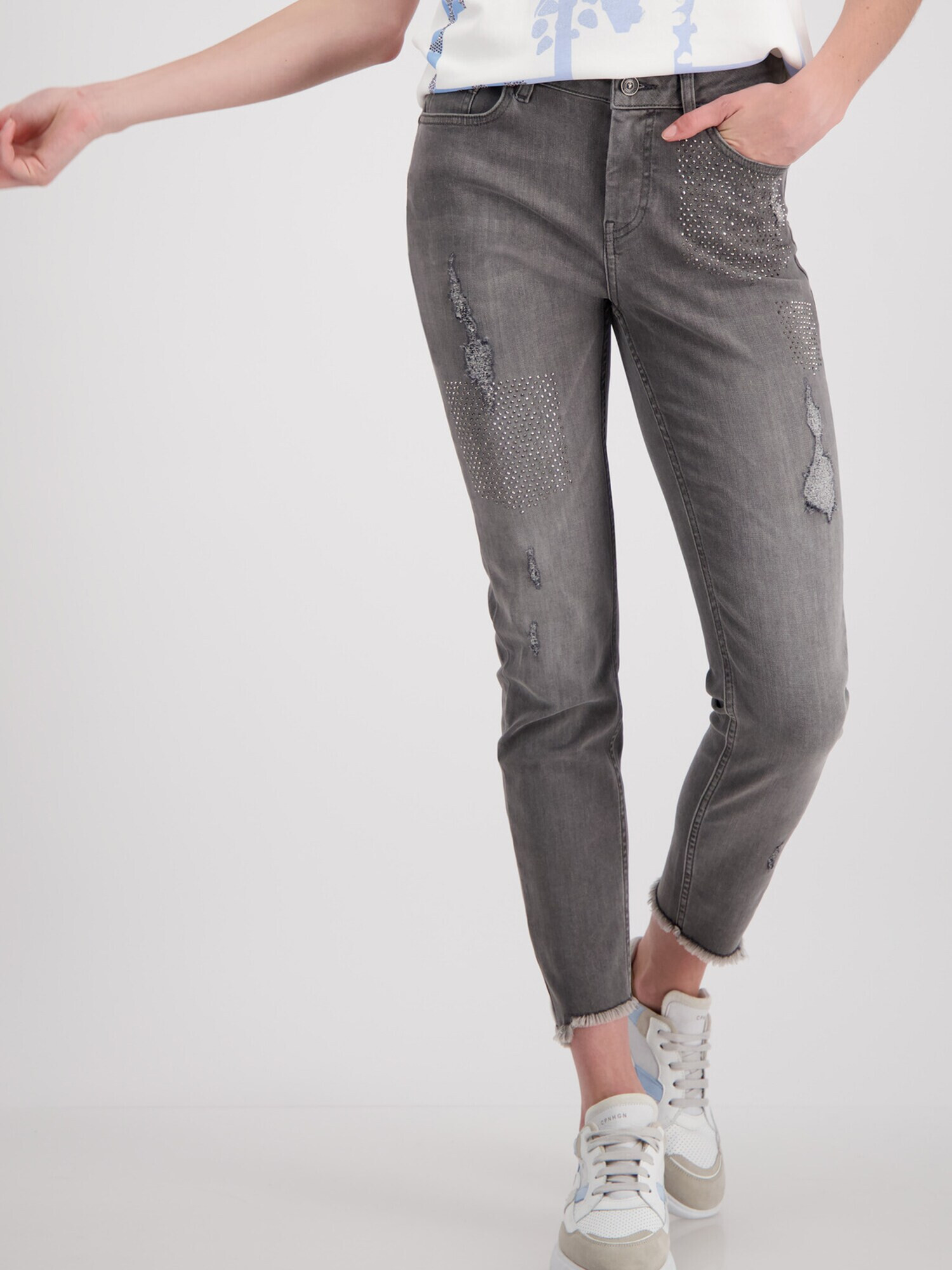 monari Jeans gri denim - Pled.ro