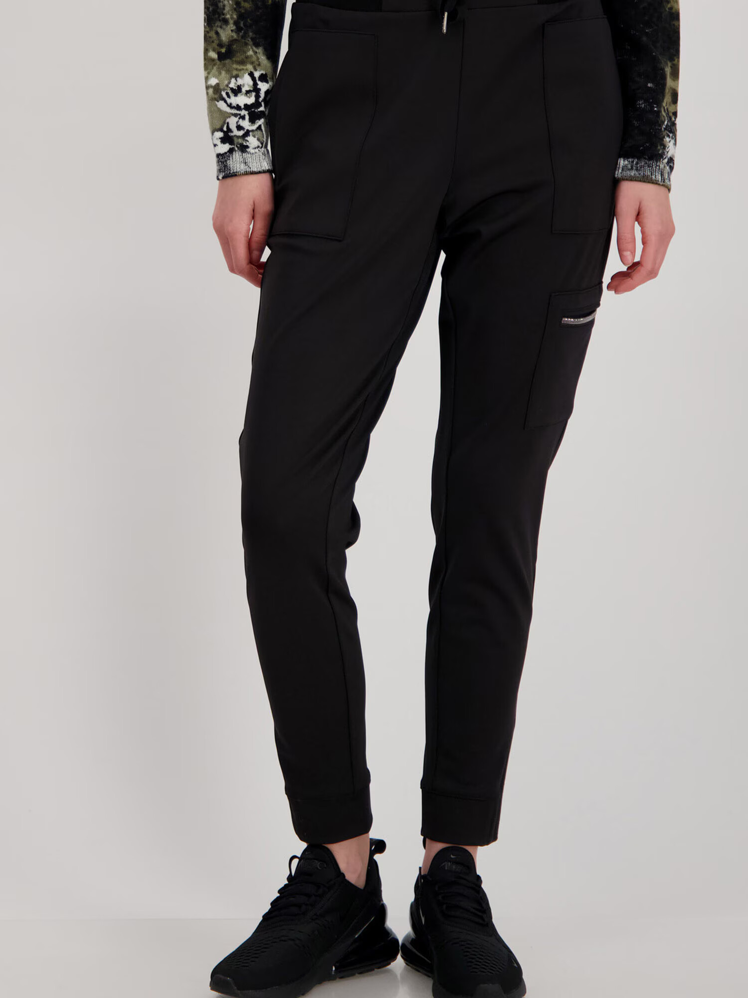 monari Pantaloni negru - Pled.ro