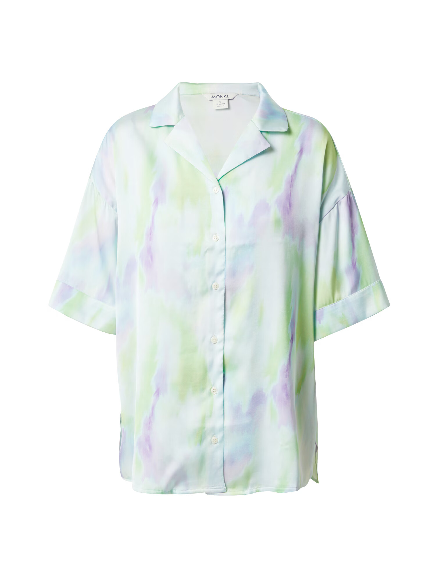 Monki Bluză opal / verde deschis / lila - Pled.ro