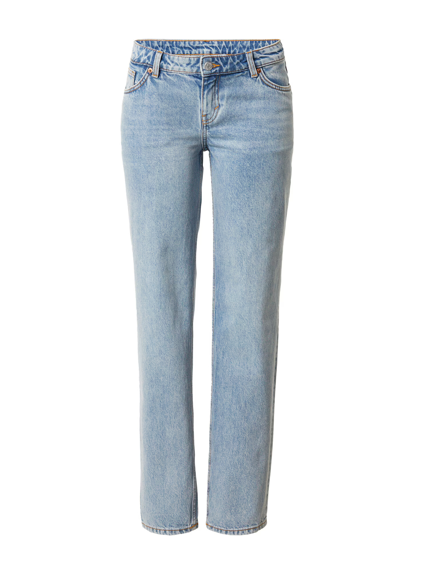 Monki Jeans albastru denim - Pled.ro