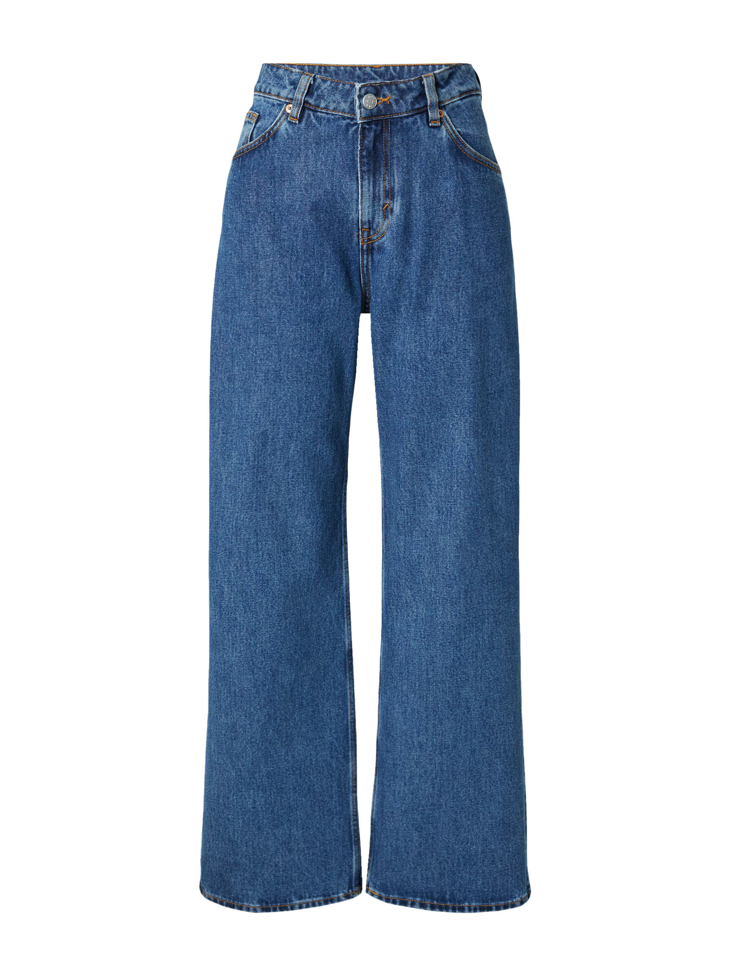 Monki Jeans albastru denim - Pled.ro