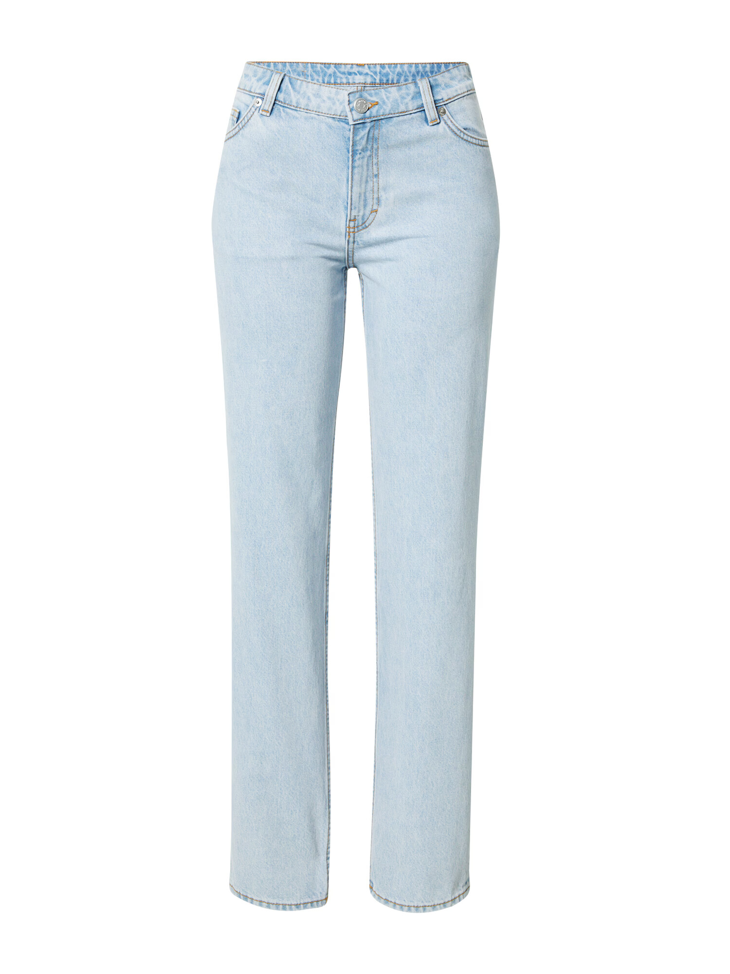 Monki Jeans albastru deschis - Pled.ro