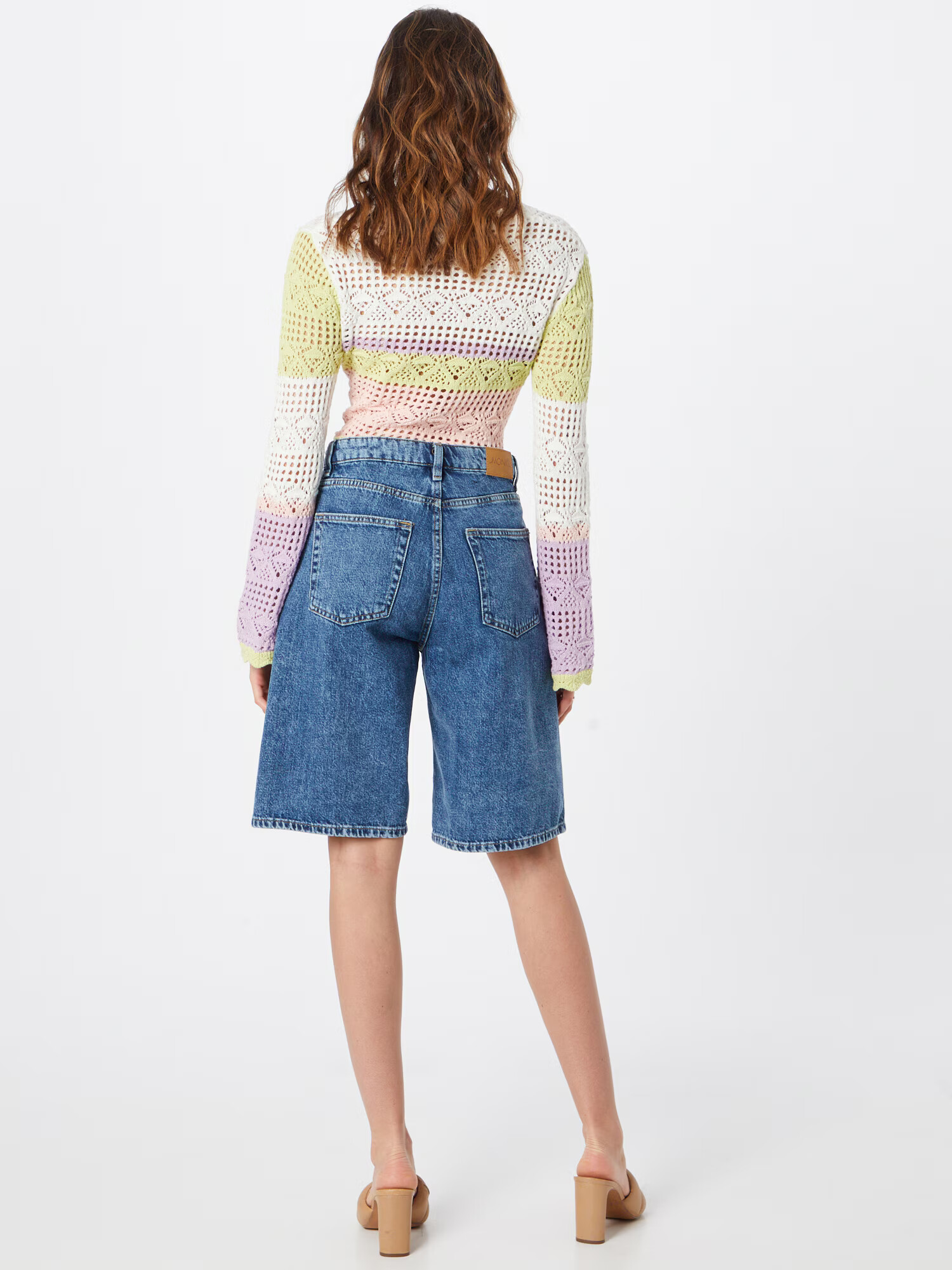 Monki Jeans albastru denim - Pled.ro