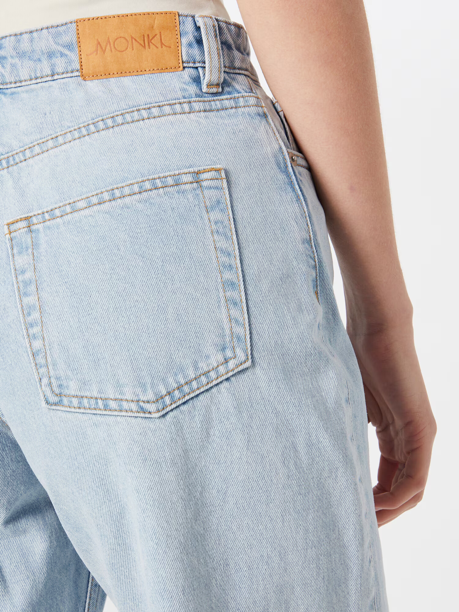 Monki Jeans albastru - Pled.ro