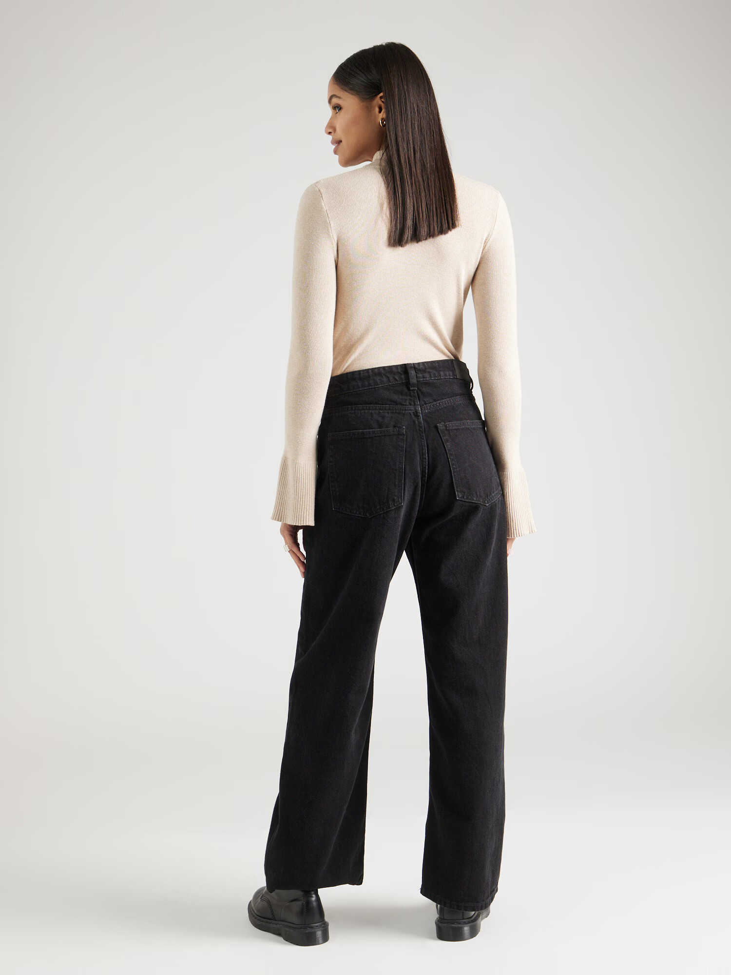 Monki Jeans negru - Pled.ro