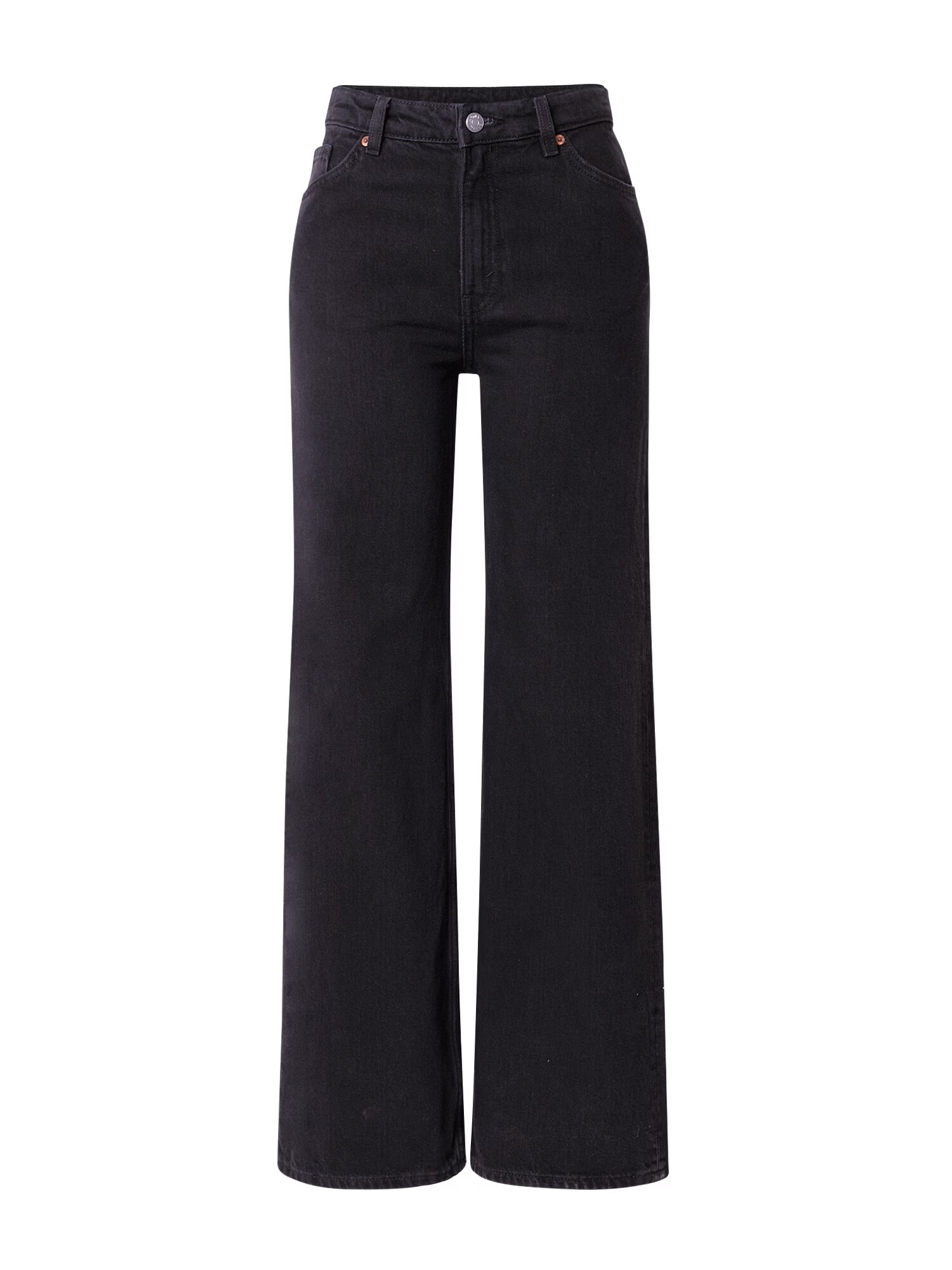 Monki Jeans negru denim - Pled.ro