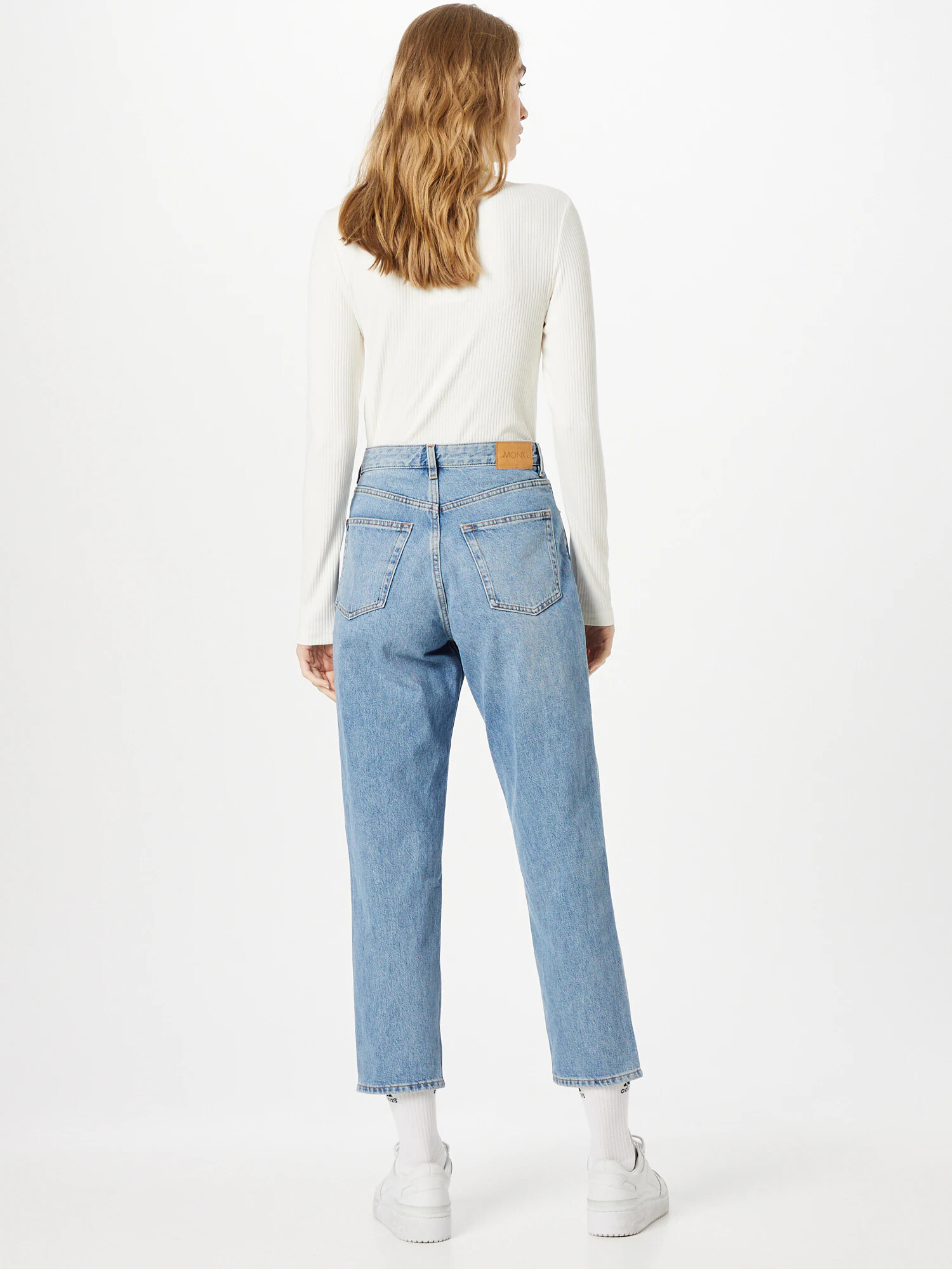 Monki Jeans albastru denim - Pled.ro