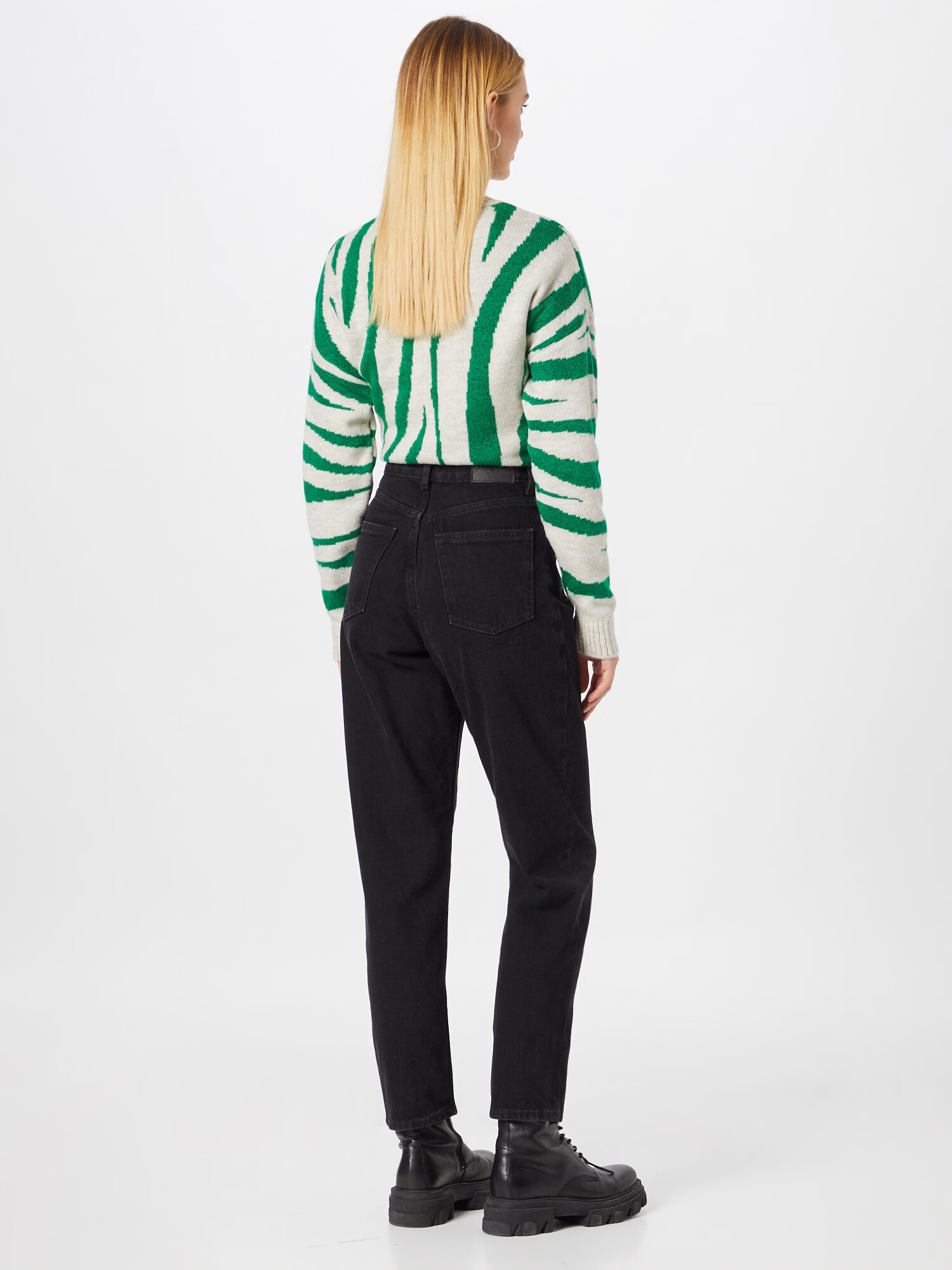 Monki Jeans negru - Pled.ro