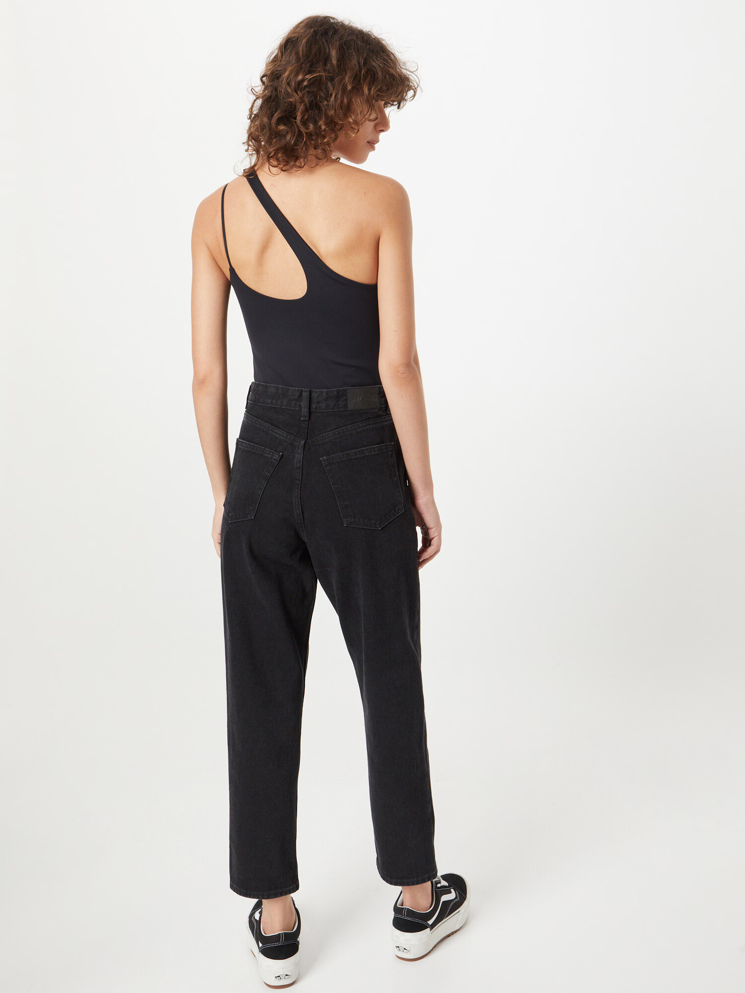 Monki Jeans negru denim - Pled.ro