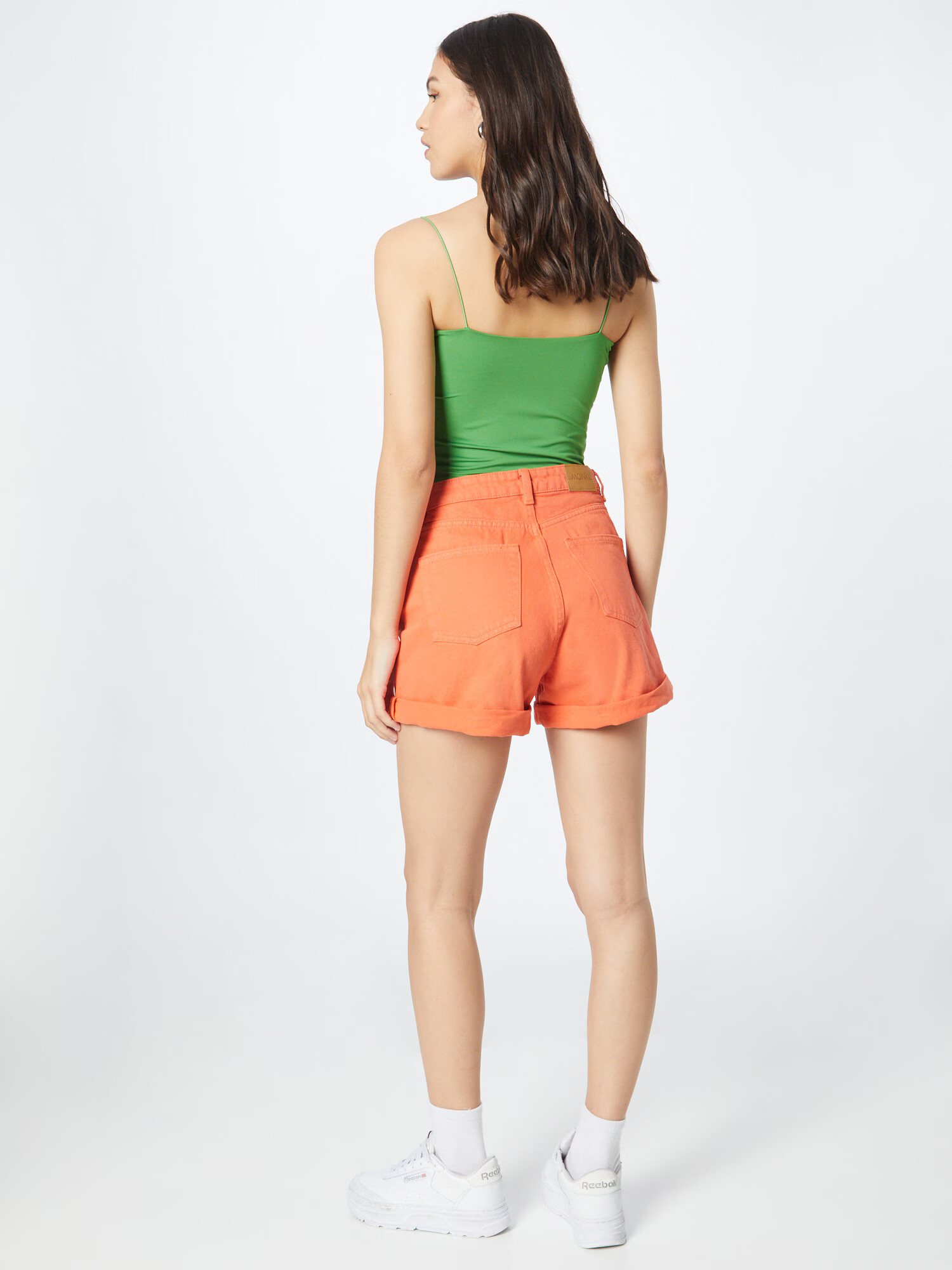 Monki Jeans portocaliu - Pled.ro