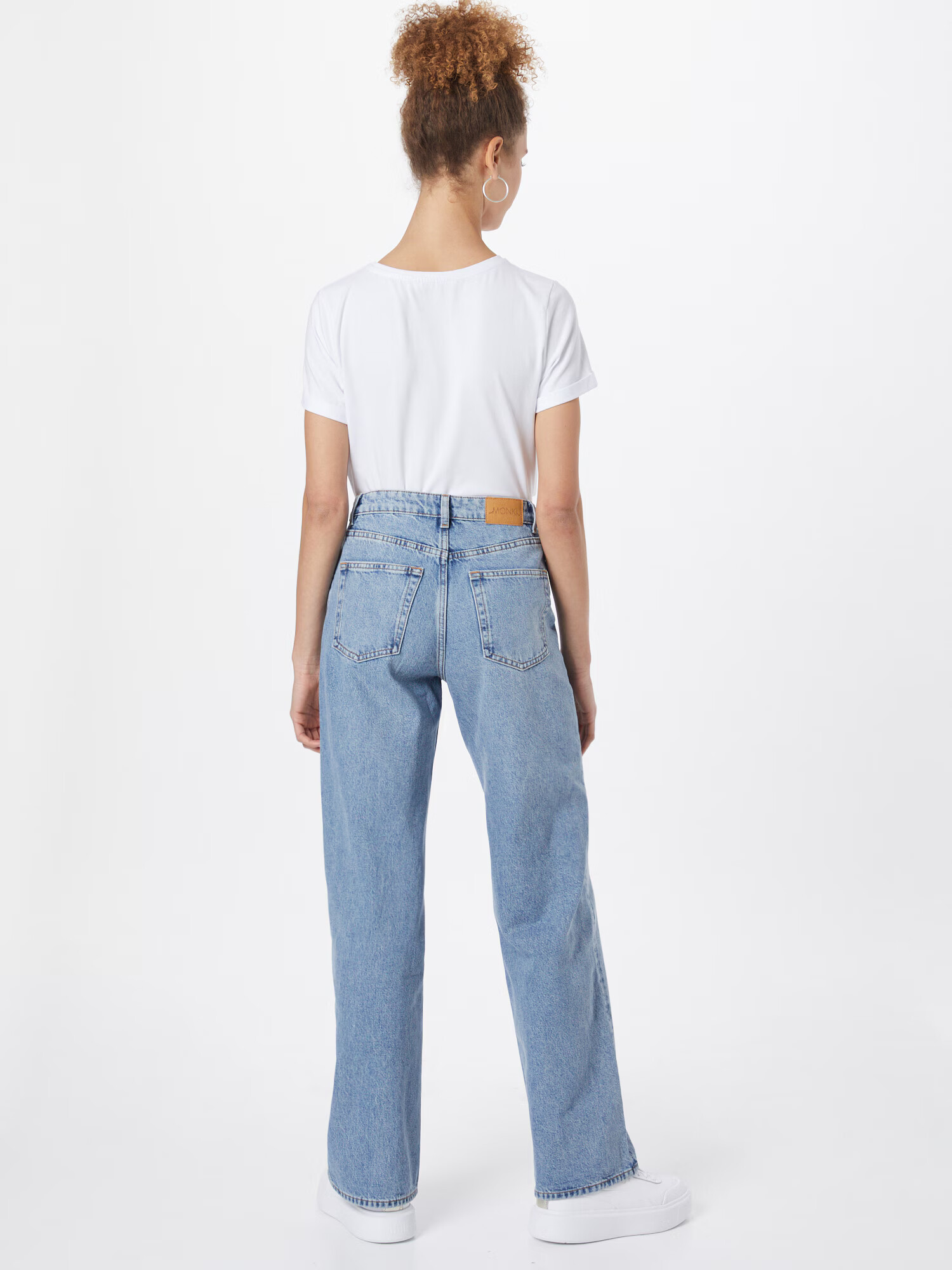 Monki Jeans albastru denim - Pled.ro