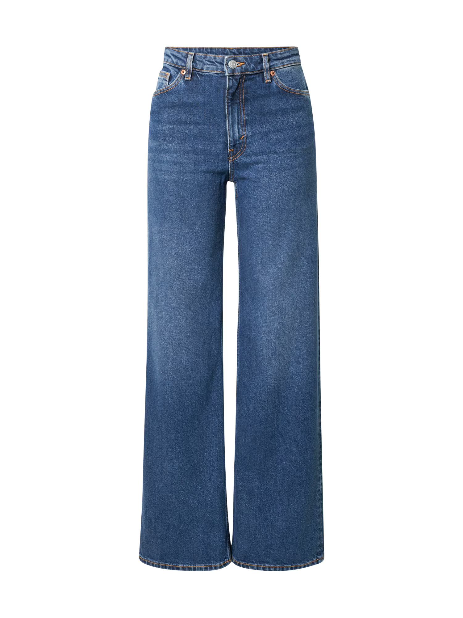 Monki Jeans albastru denim - Pled.ro