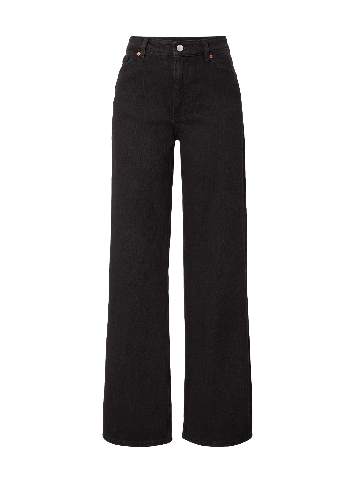 Monki Jeans negru denim - Pled.ro