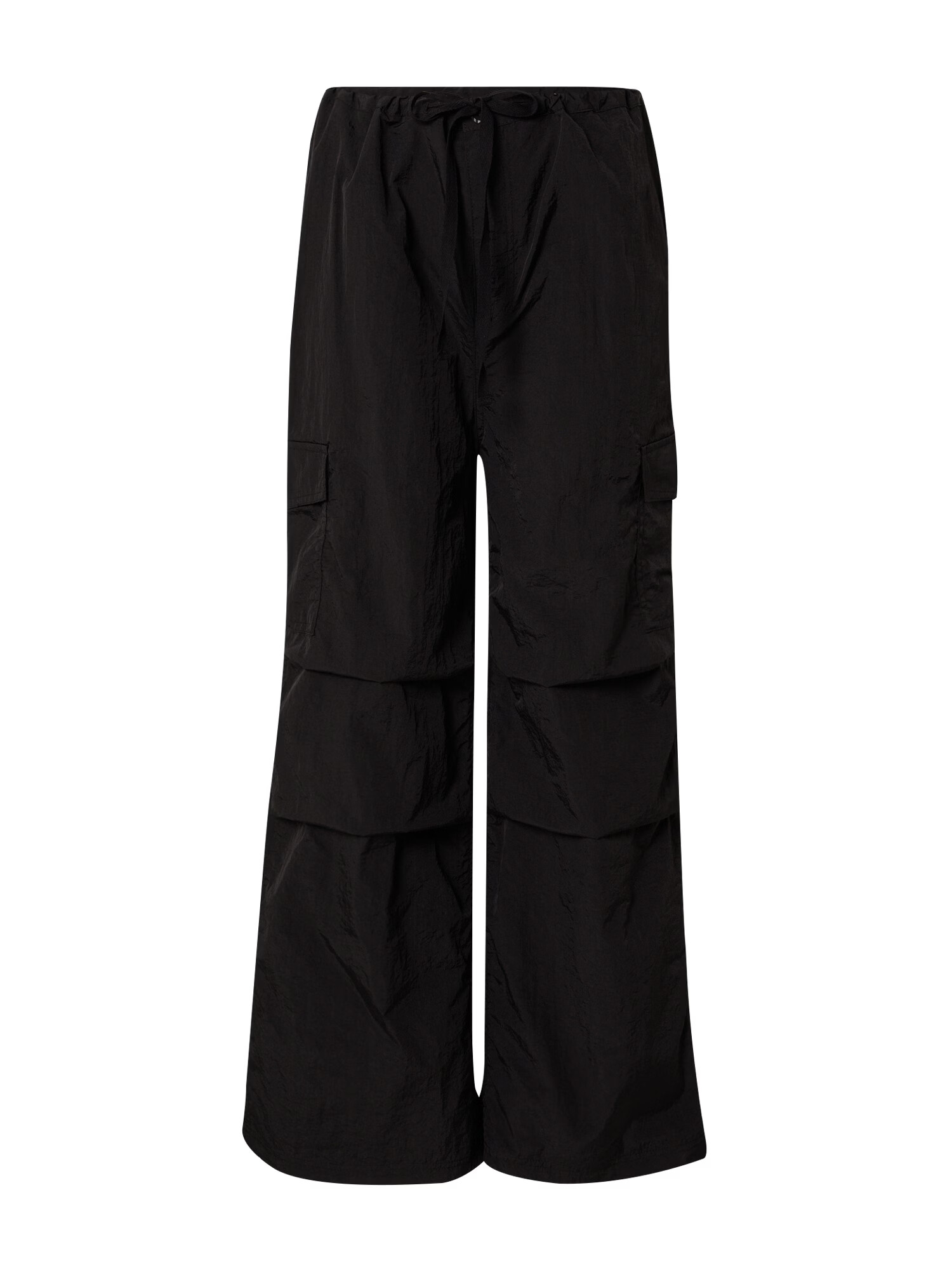 Monki Pantaloni cu buzunare negru - Pled.ro