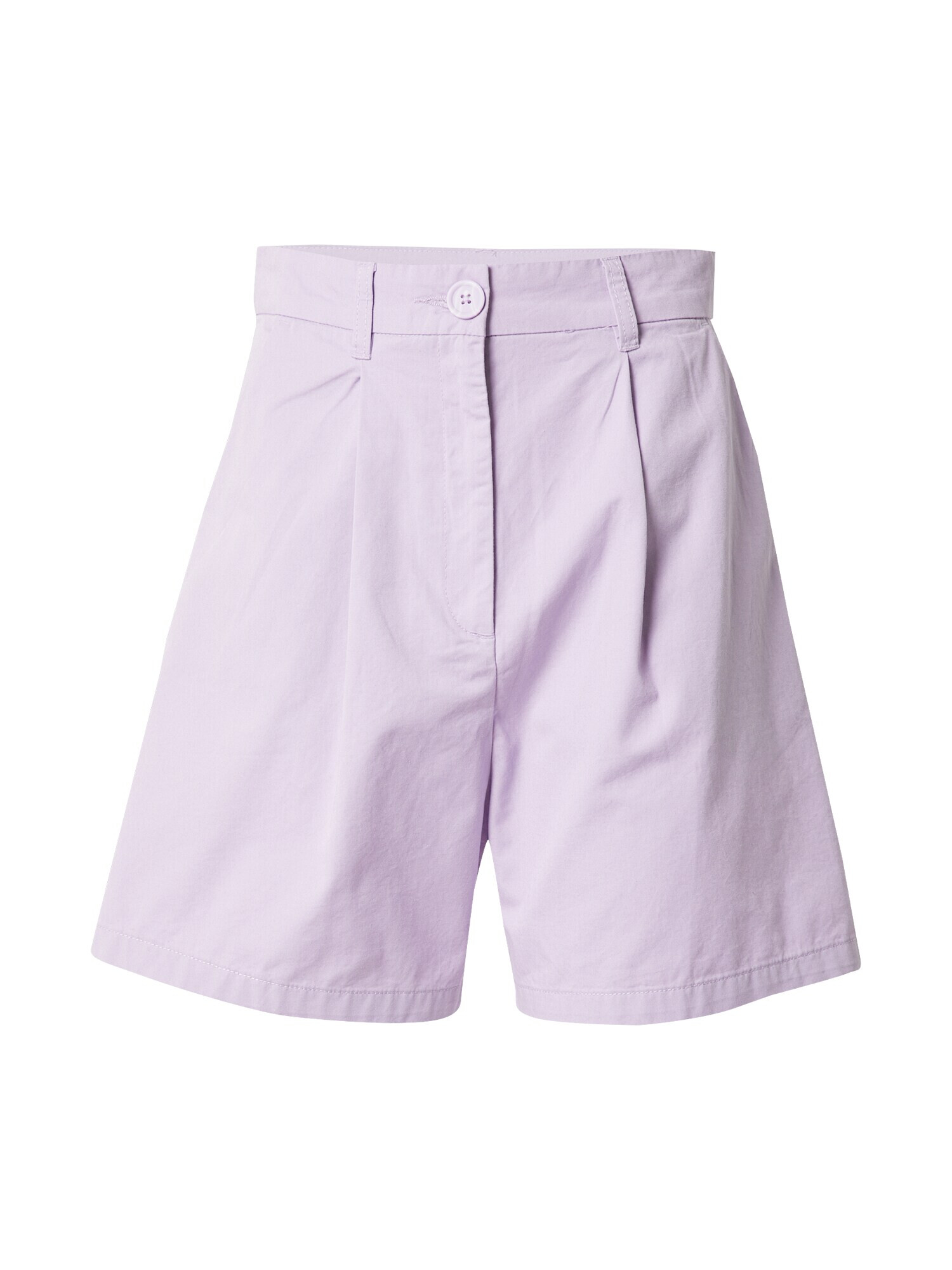 Monki Pantaloni cutați mov pastel - Pled.ro