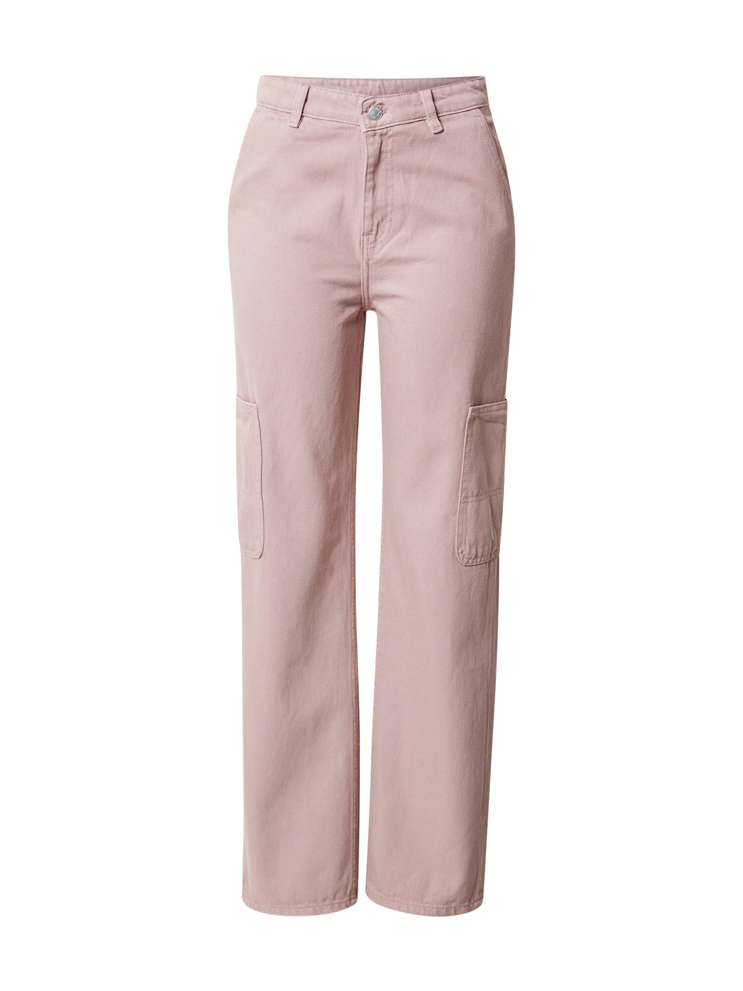 Monki Pantaloni eleganți mauve - Pled.ro