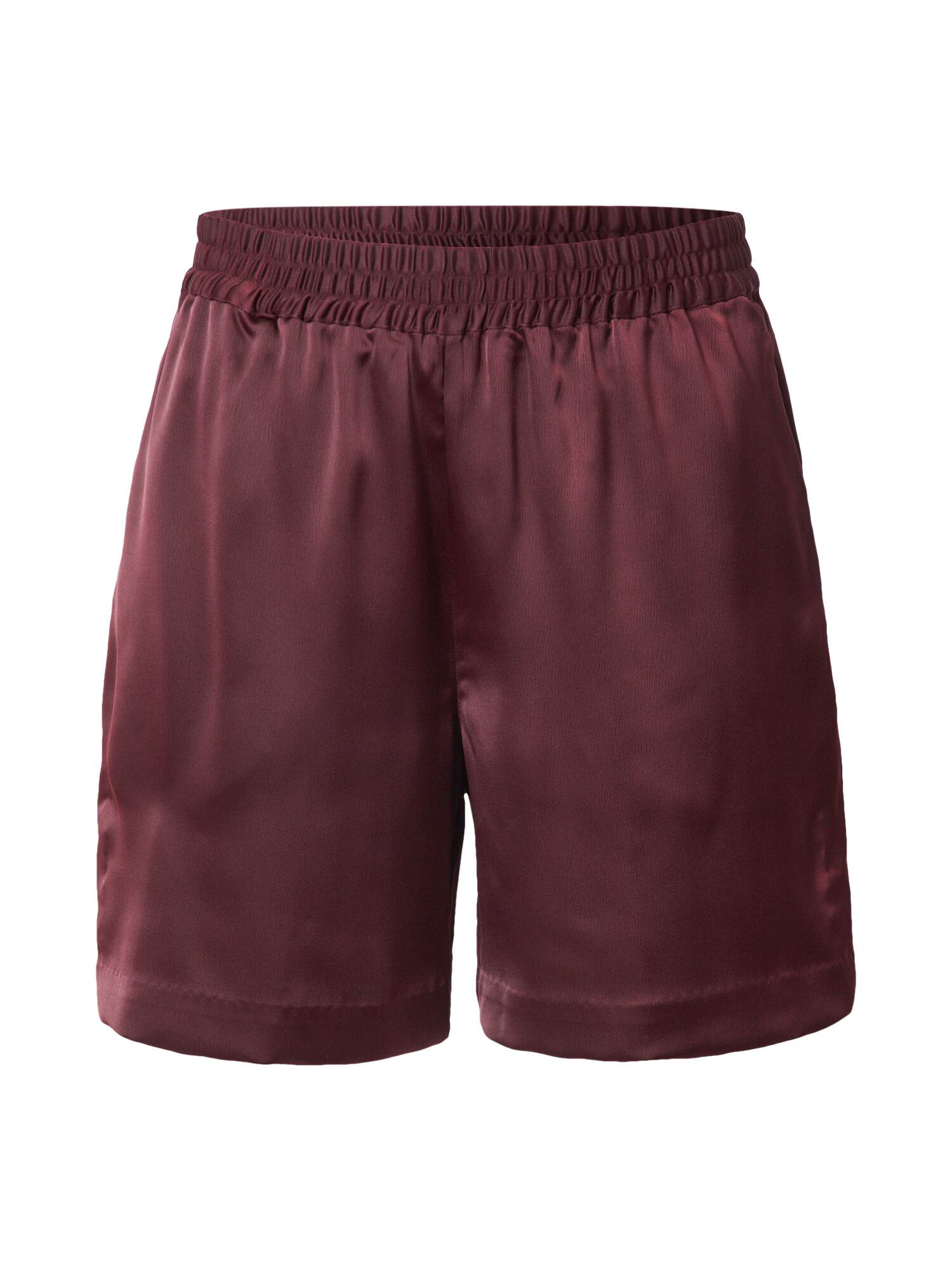 Monki Pantaloni roșu burgundy - Pled.ro