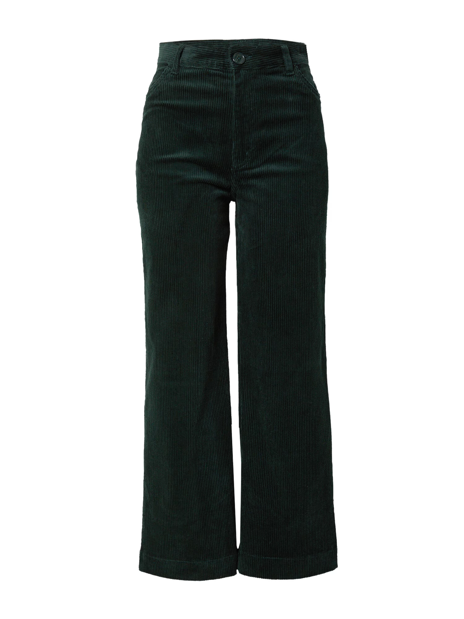 Monki Pantaloni verde închis - Pled.ro