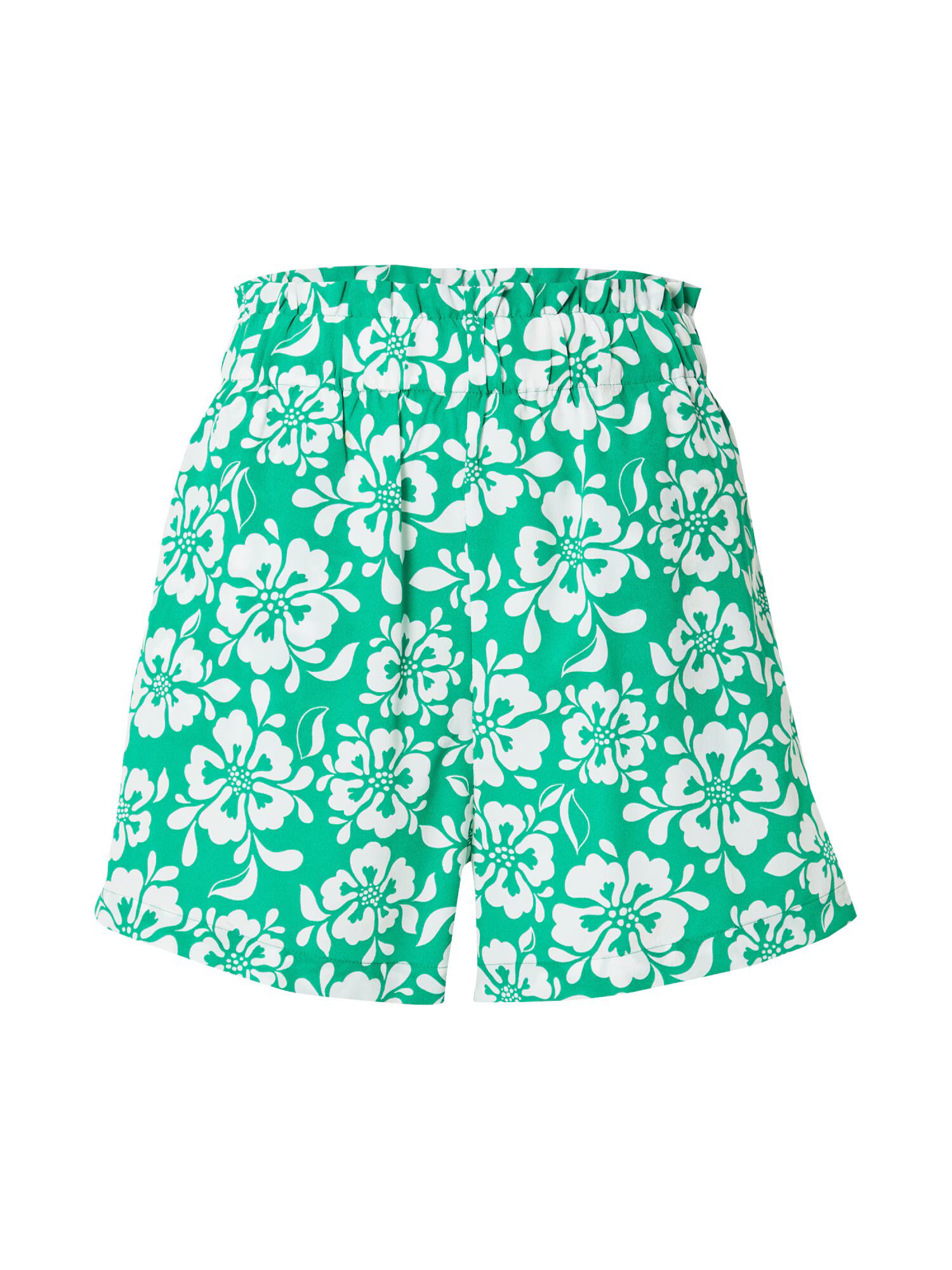 Monki Pantaloni verde jad / alb - Pled.ro