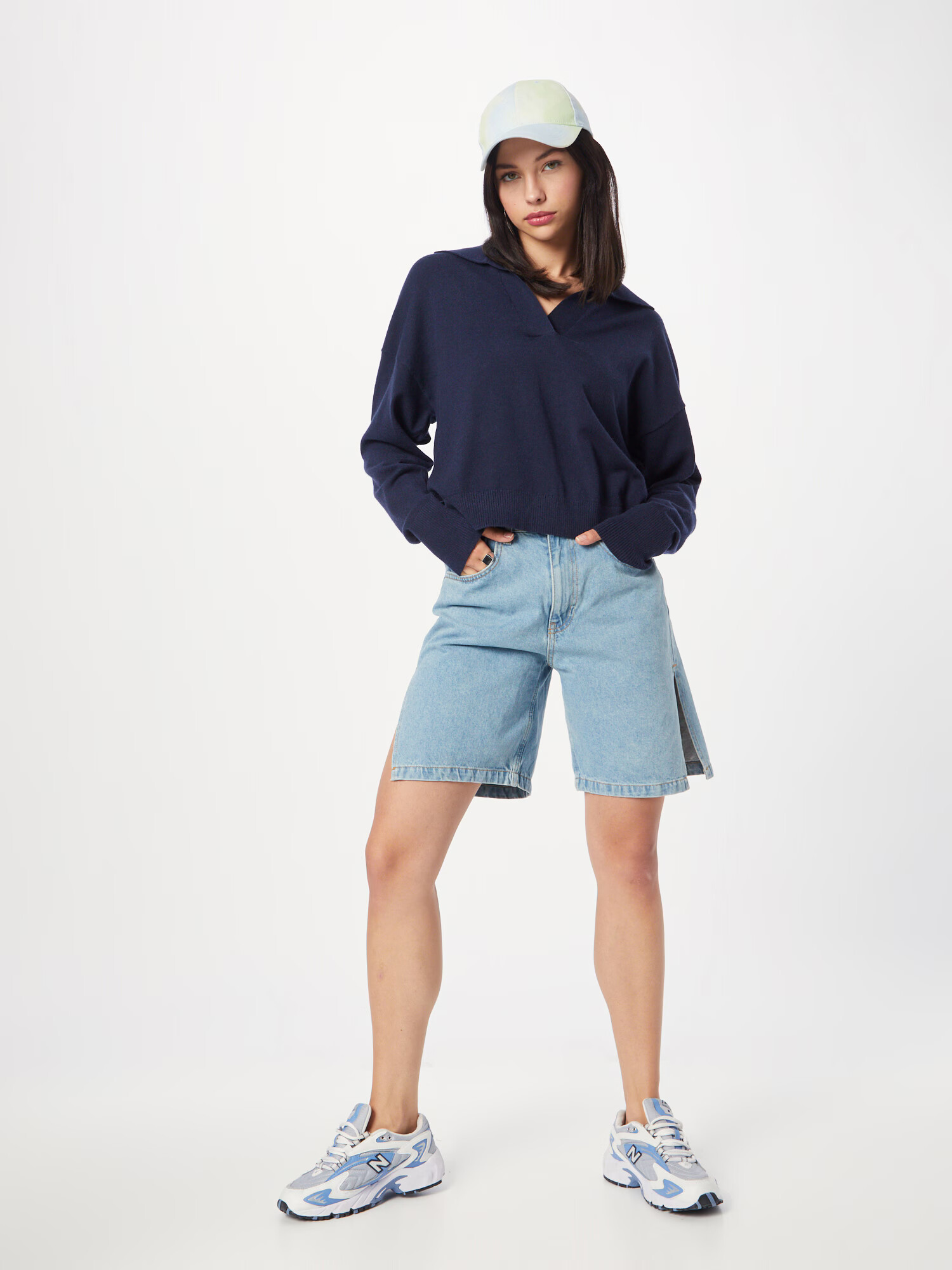 Monki Pulover bleumarin - Pled.ro