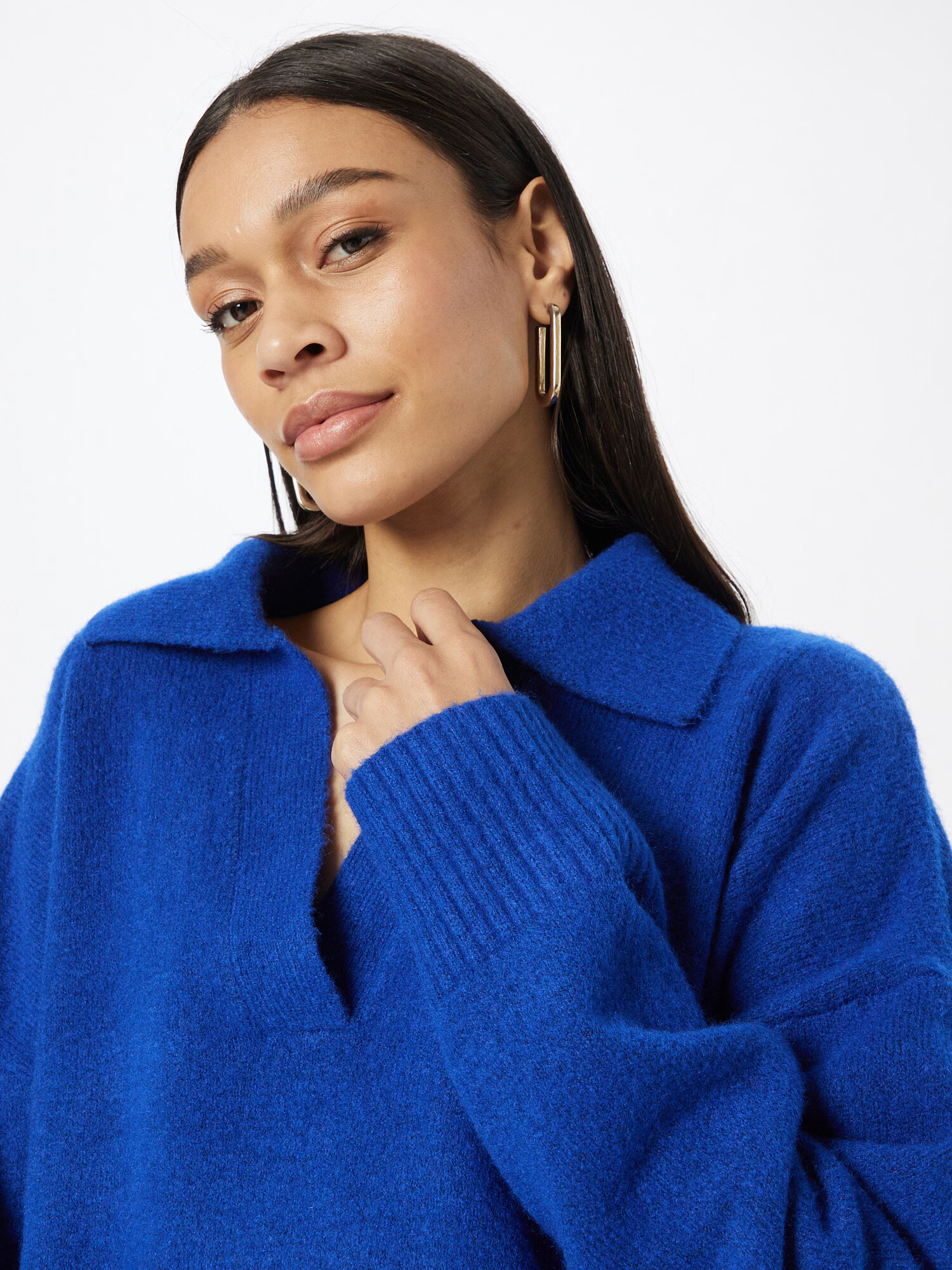 Monki Pulover albastru cobalt - Pled.ro