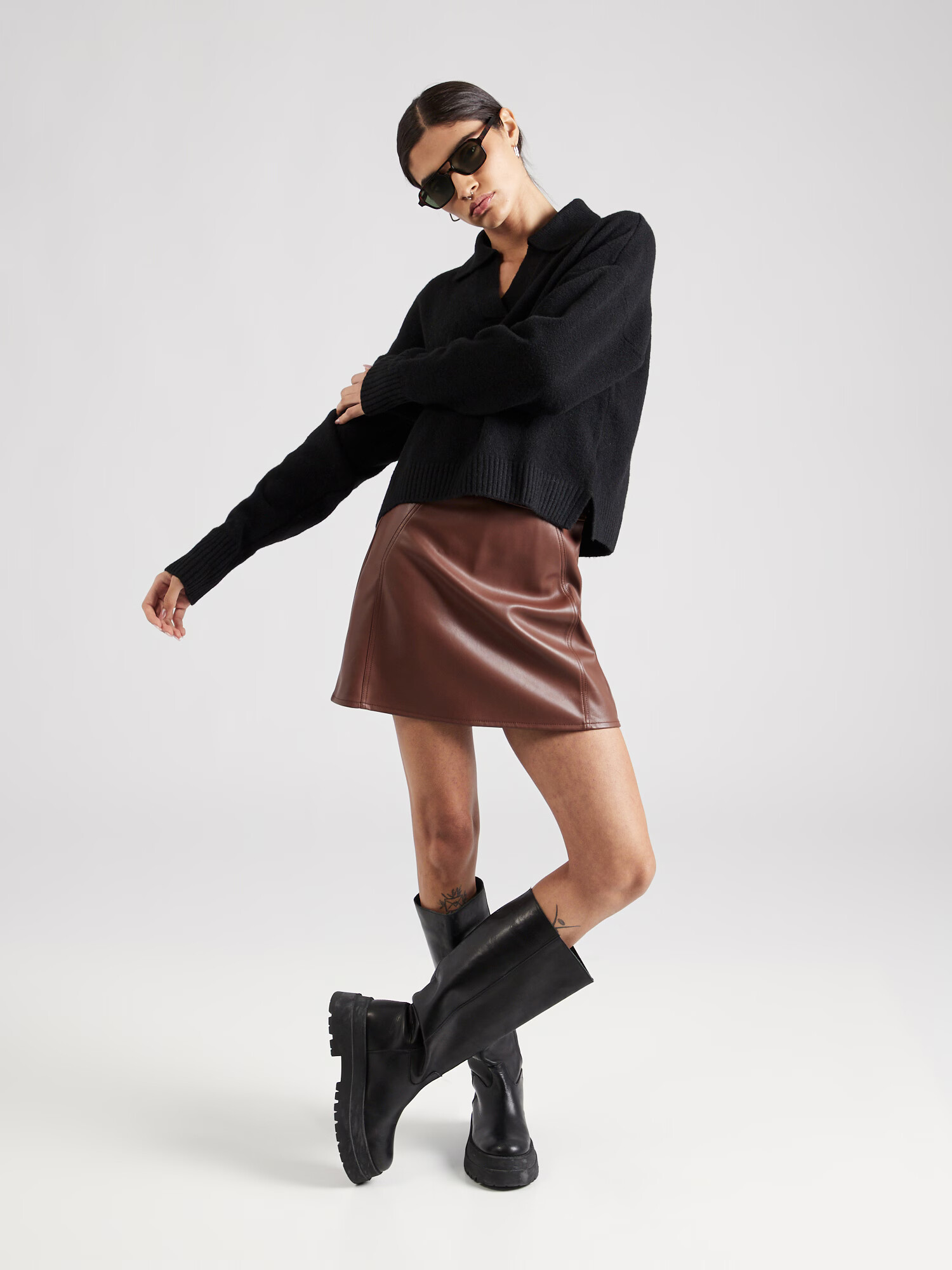 Monki Pulover negru - Pled.ro