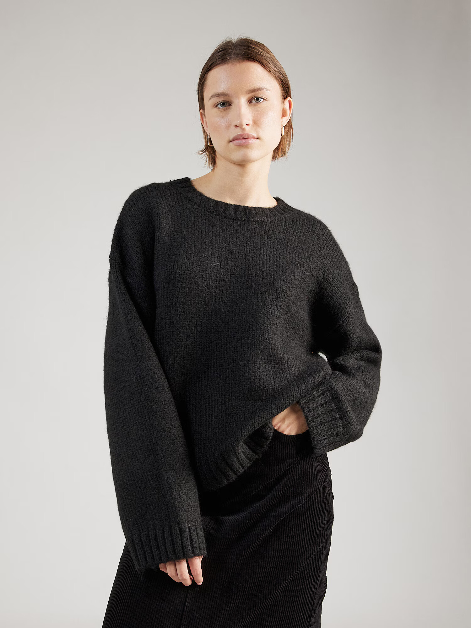 Monki Pulover negru - Pled.ro