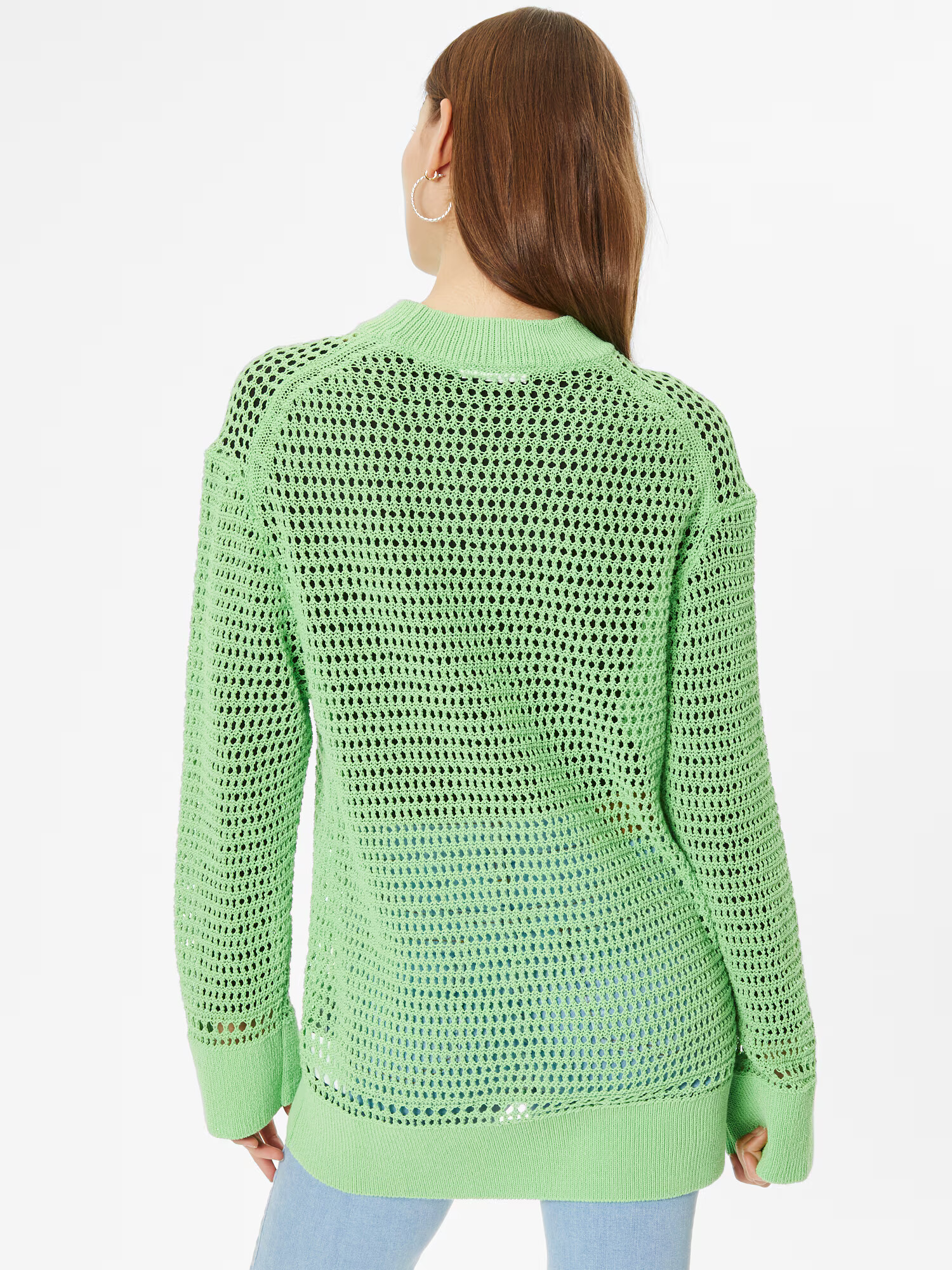 Monki Pulover verde deschis - Pled.ro