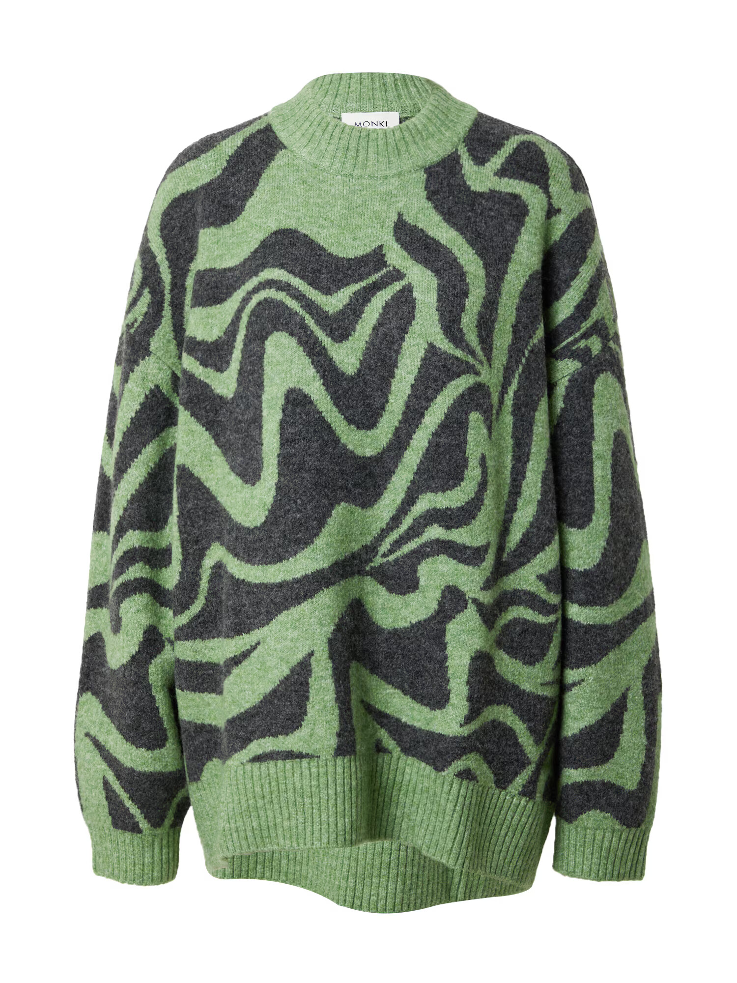 Monki Pulover verde / negru - Pled.ro