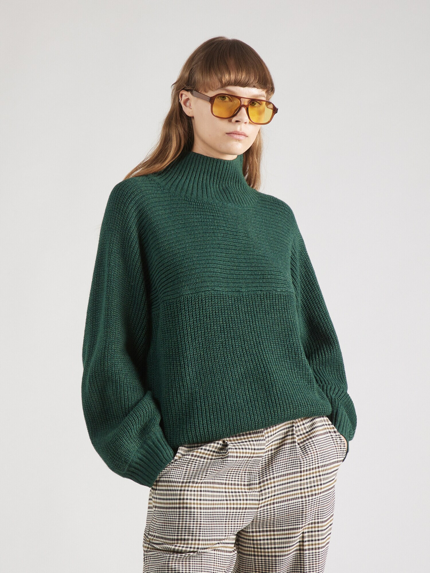 Monki Pulover verde smarald - Pled.ro