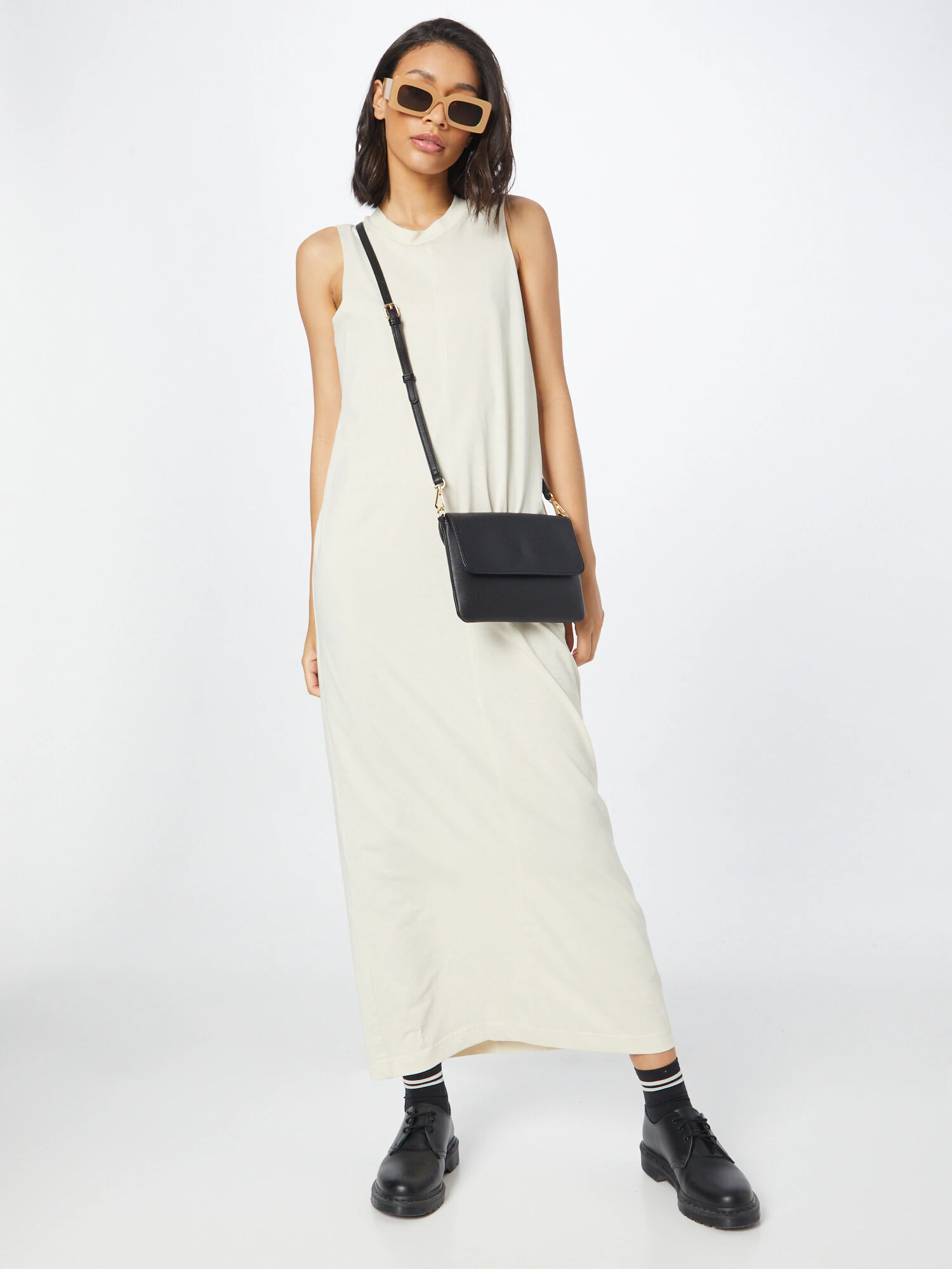 Monki Rochie alb - Pled.ro