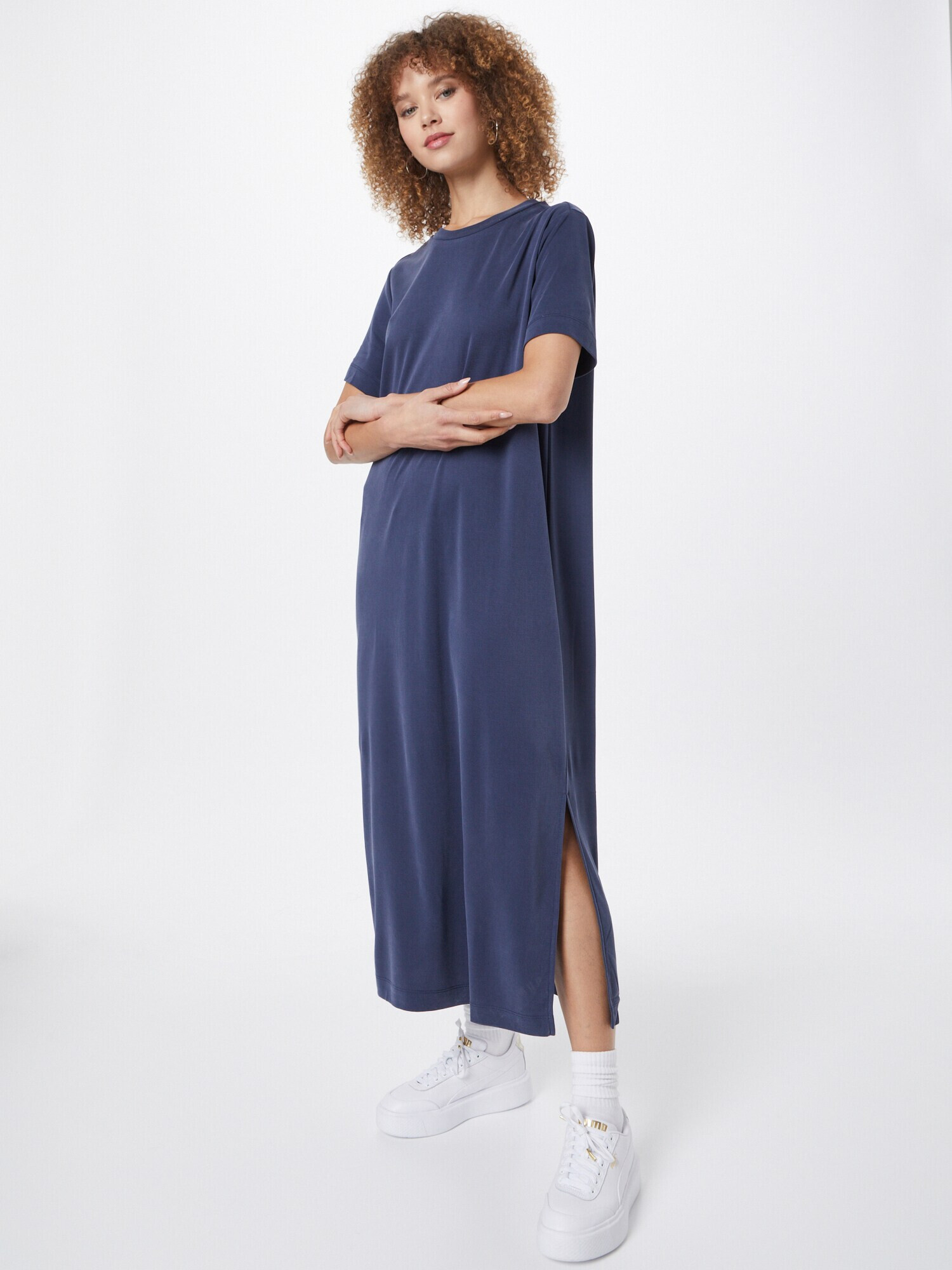 Monki Rochie bleumarin - Pled.ro