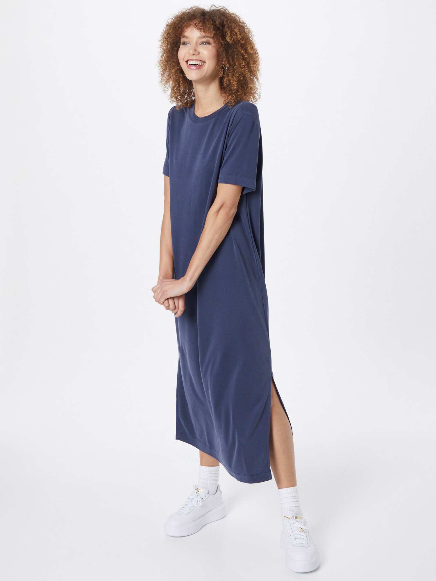 Monki Rochie bleumarin - Pled.ro