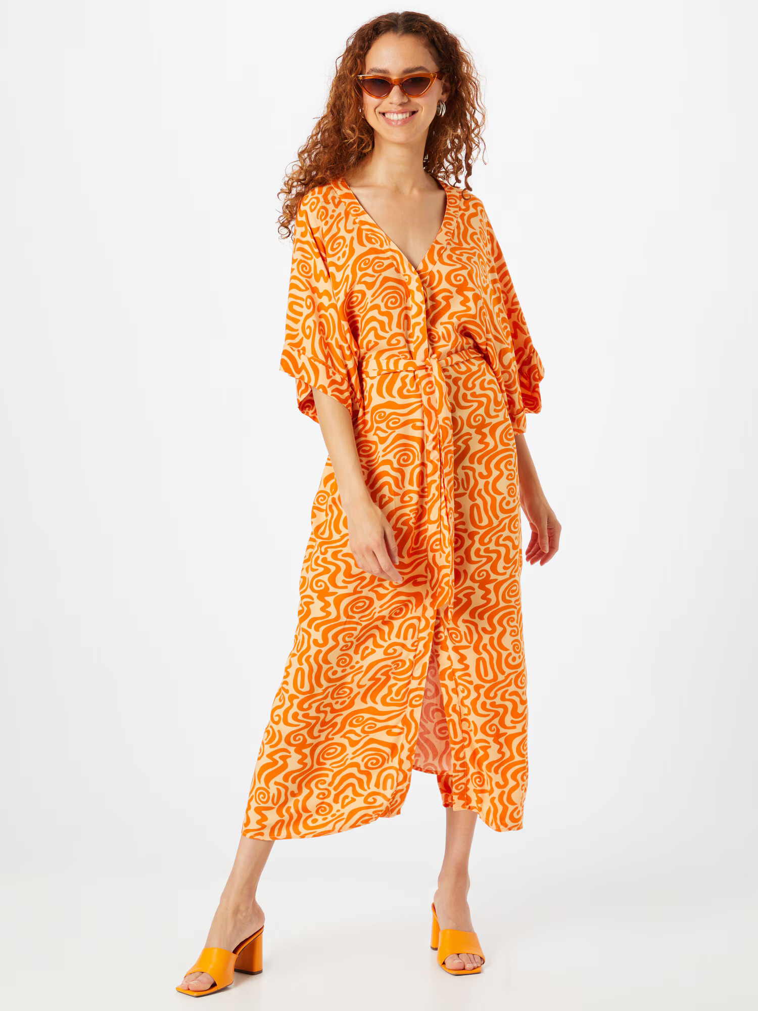 Monki Rochie portocaliu / portocaliu deschis - Pled.ro