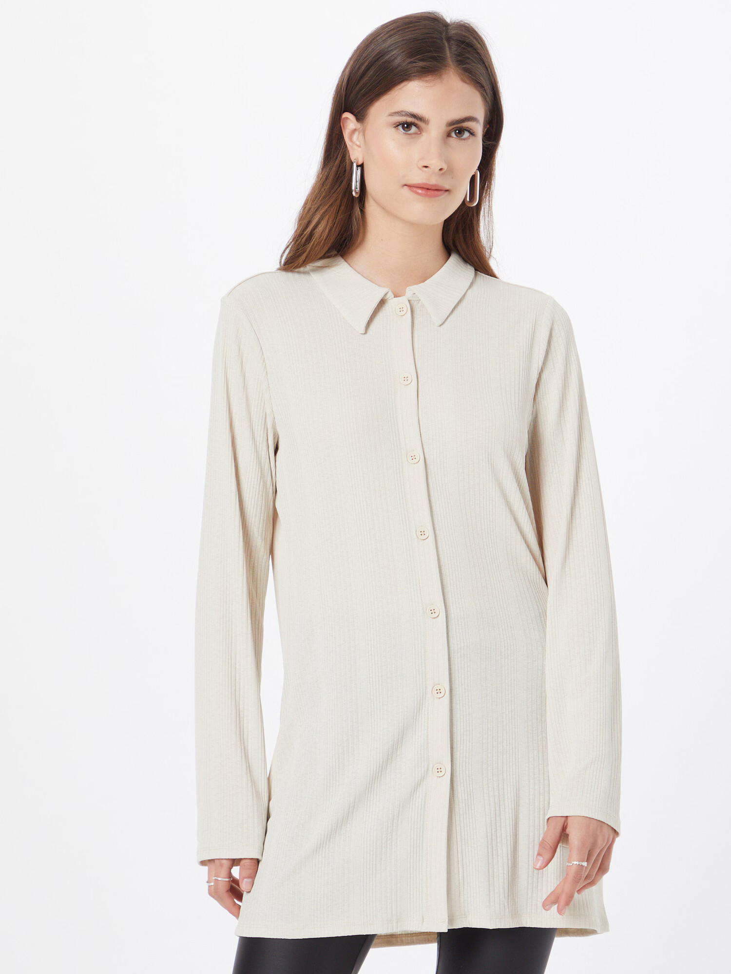 Monki Rochie crem - Pled.ro