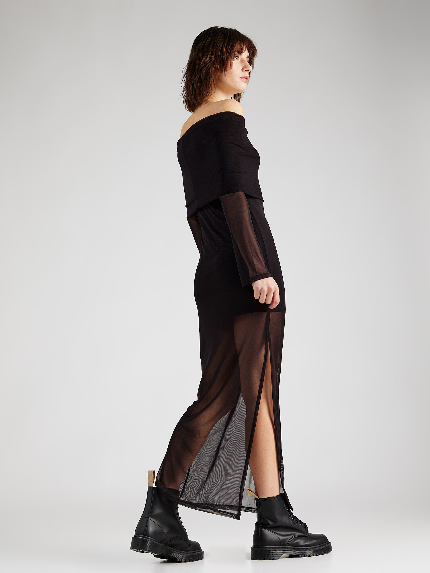 Monki Rochie negru - Pled.ro