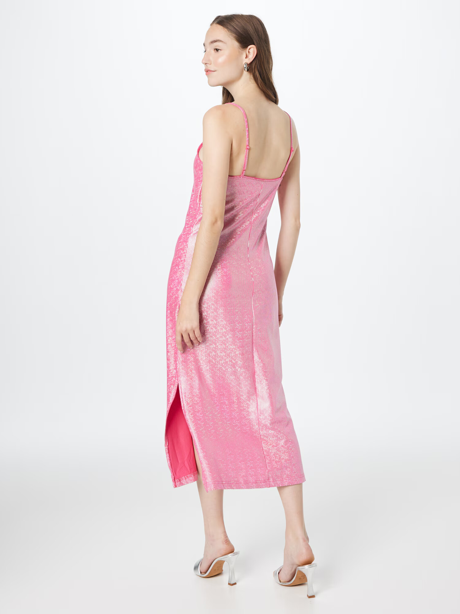 Monki Rochie de cocktail roz deschis - Pled.ro