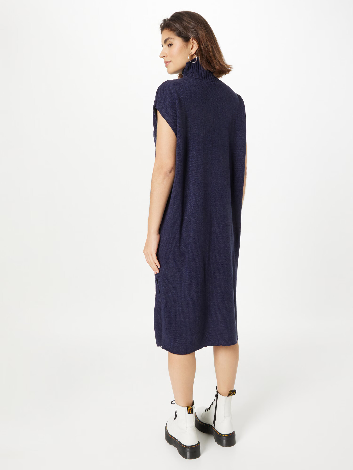 Monki Rochie bleumarin - Pled.ro