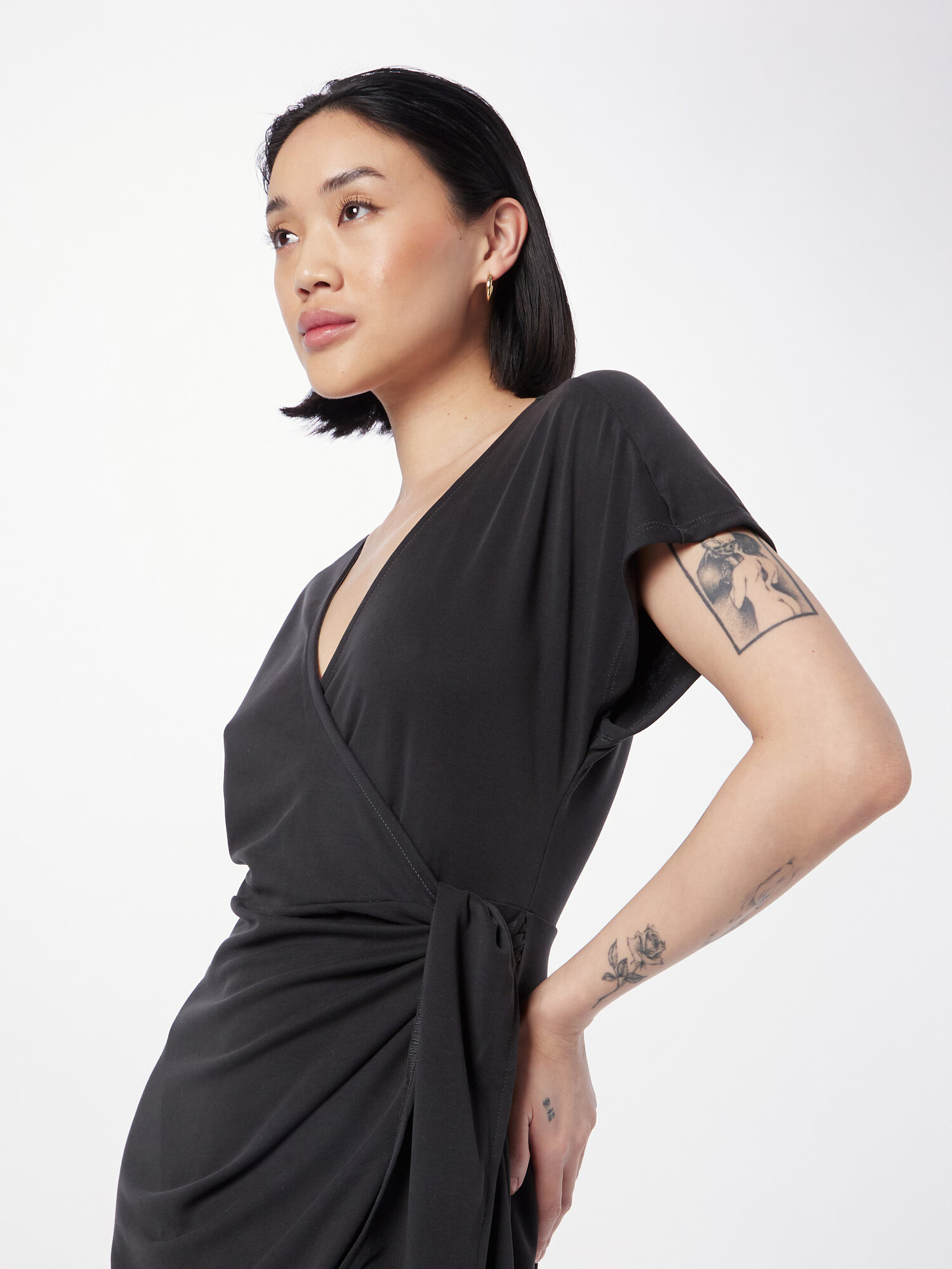 Monki Rochie negru - Pled.ro