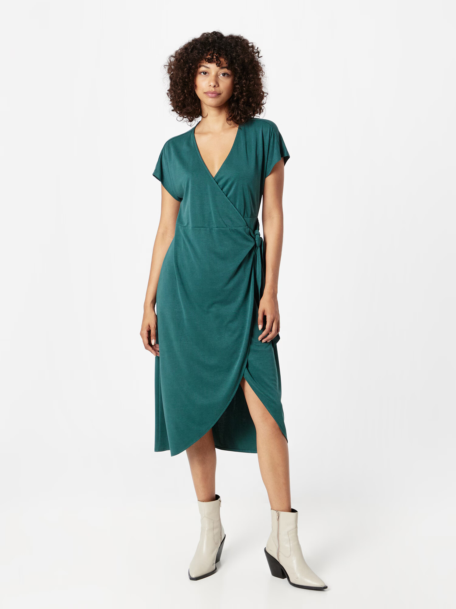 Monki Rochie verde smarald - Pled.ro