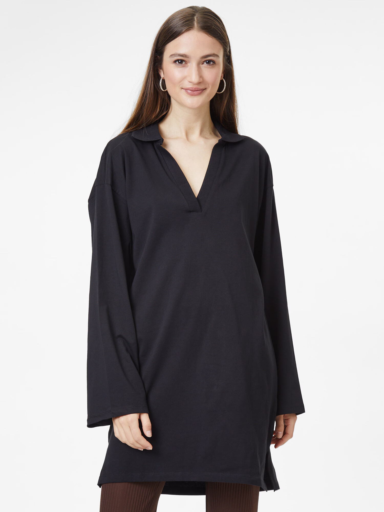 Monki Rochie negru - Pled.ro