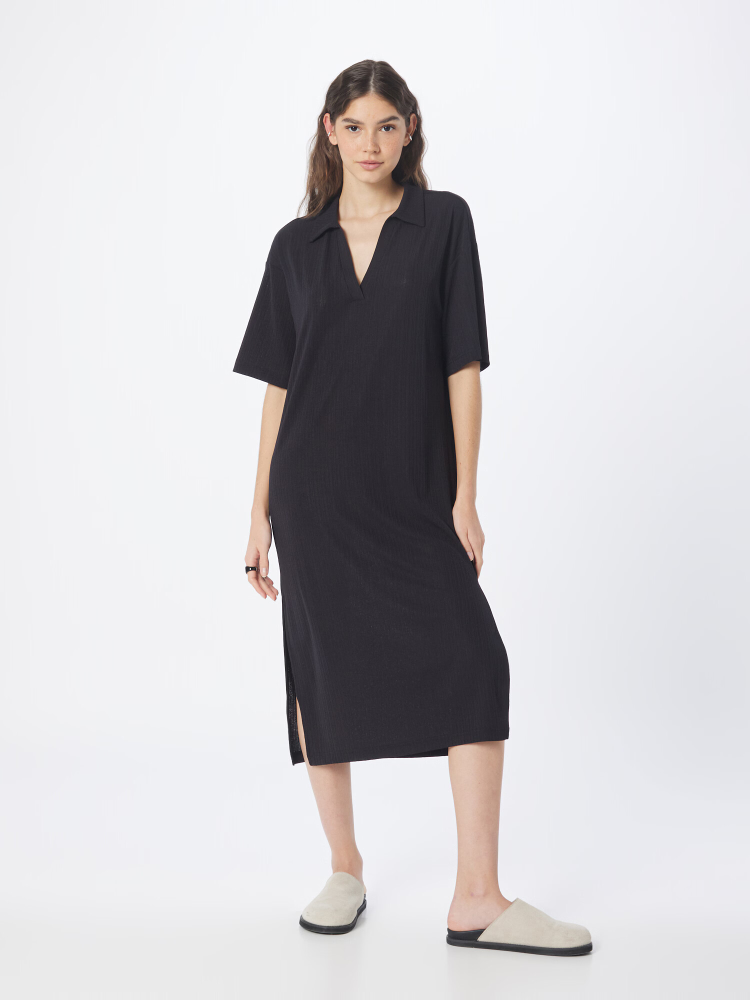 Monki Rochie negru - Pled.ro