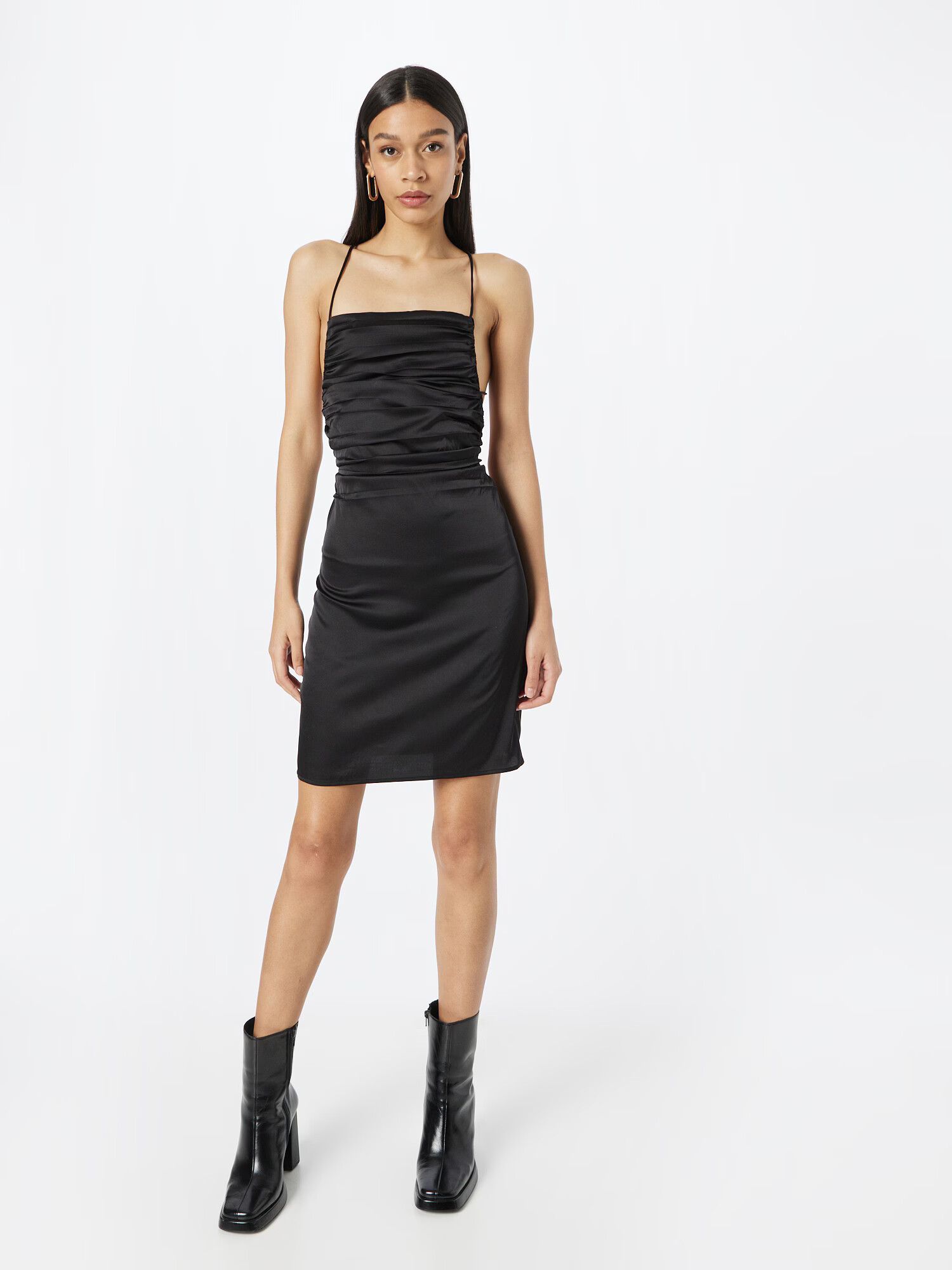 Monki Rochie negru - Pled.ro