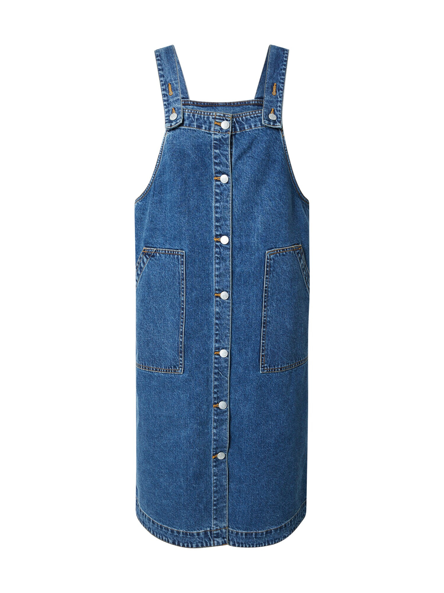 Monki Rochie albastru denim - Pled.ro