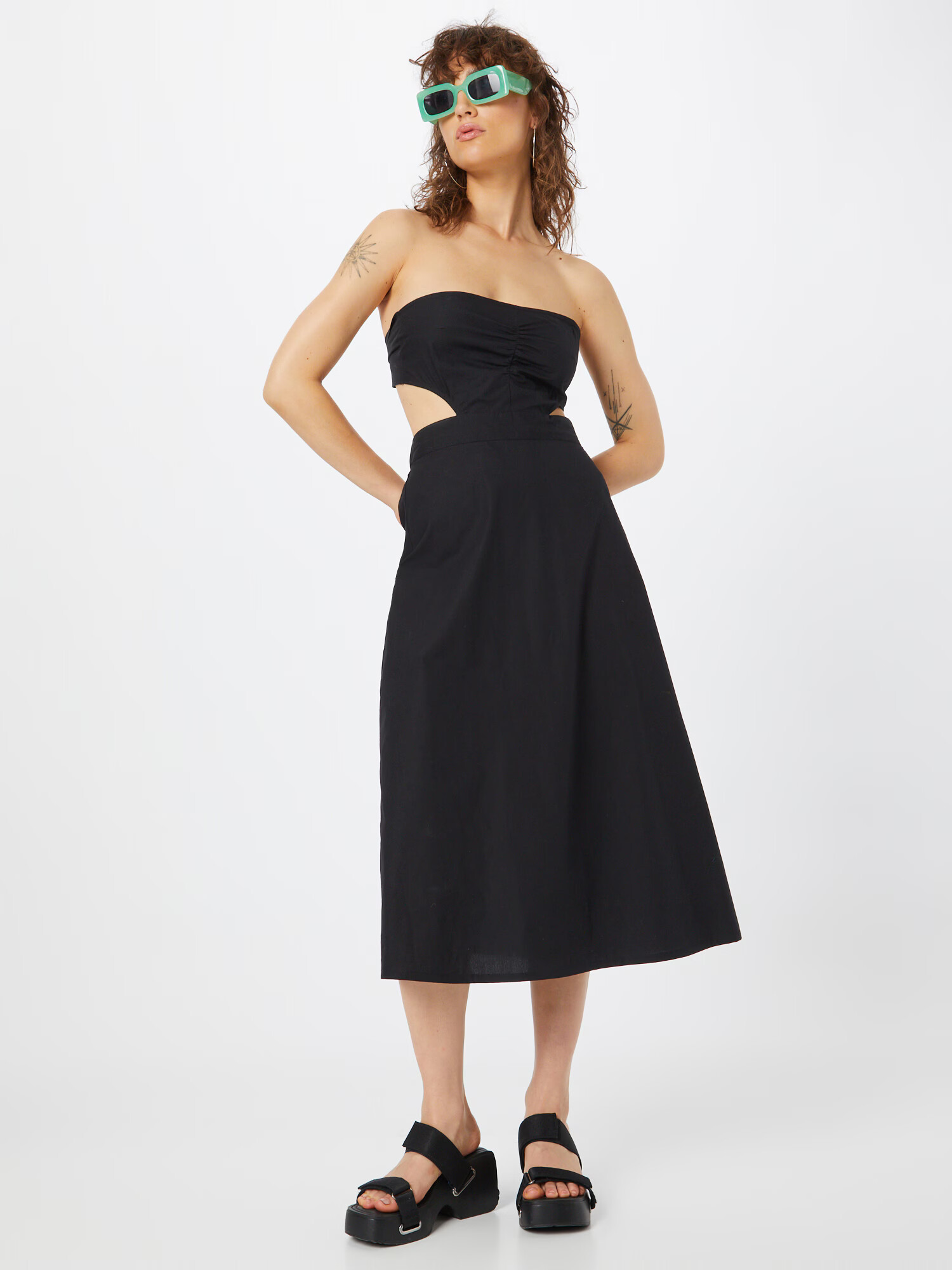 Monki Rochie negru - Pled.ro