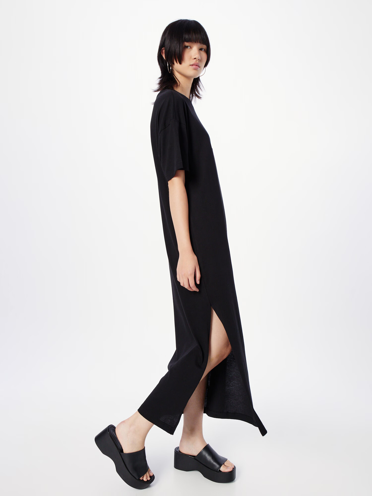 Monki Rochie negru - Pled.ro