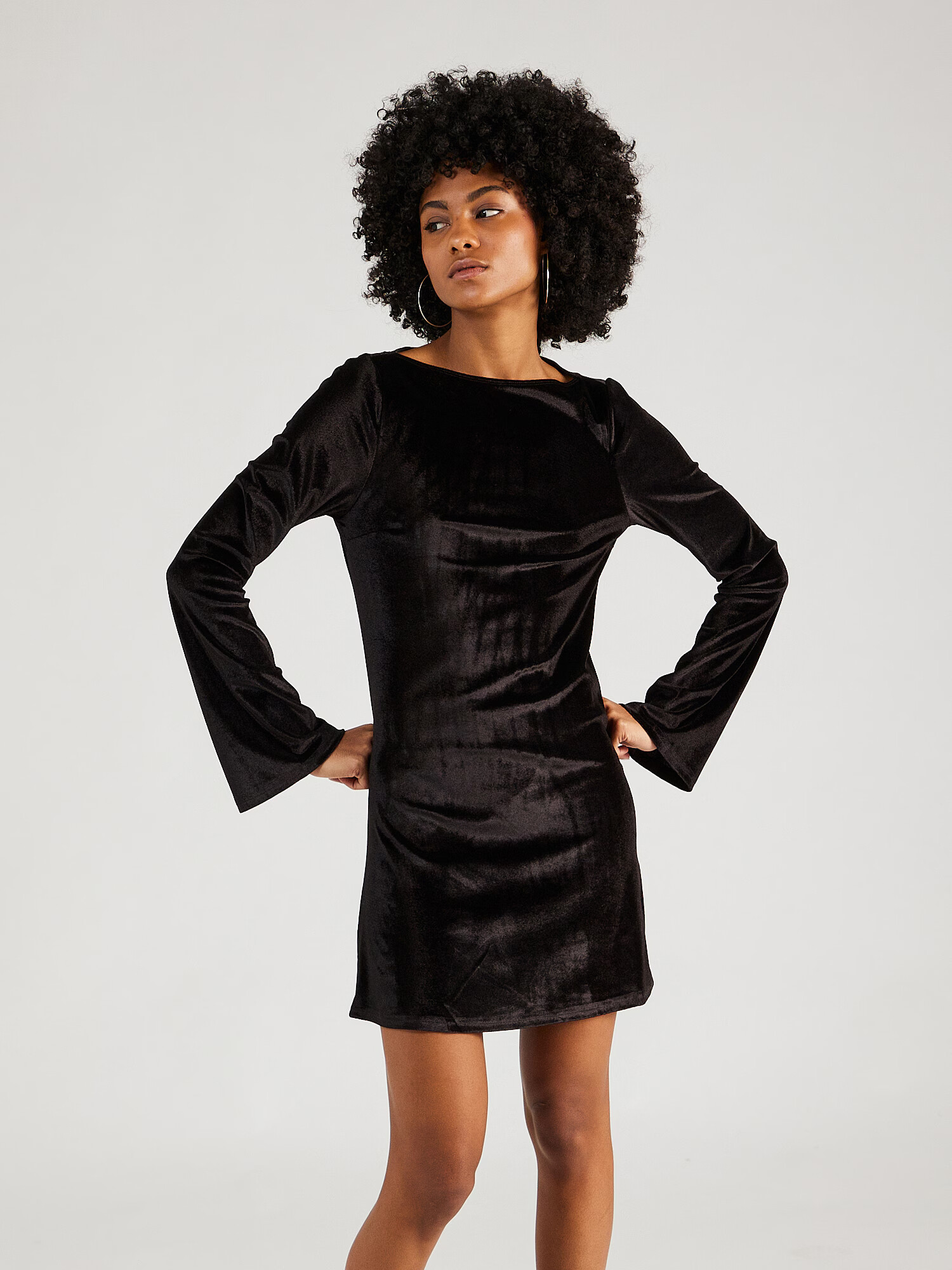 Monki Rochie negru - Pled.ro